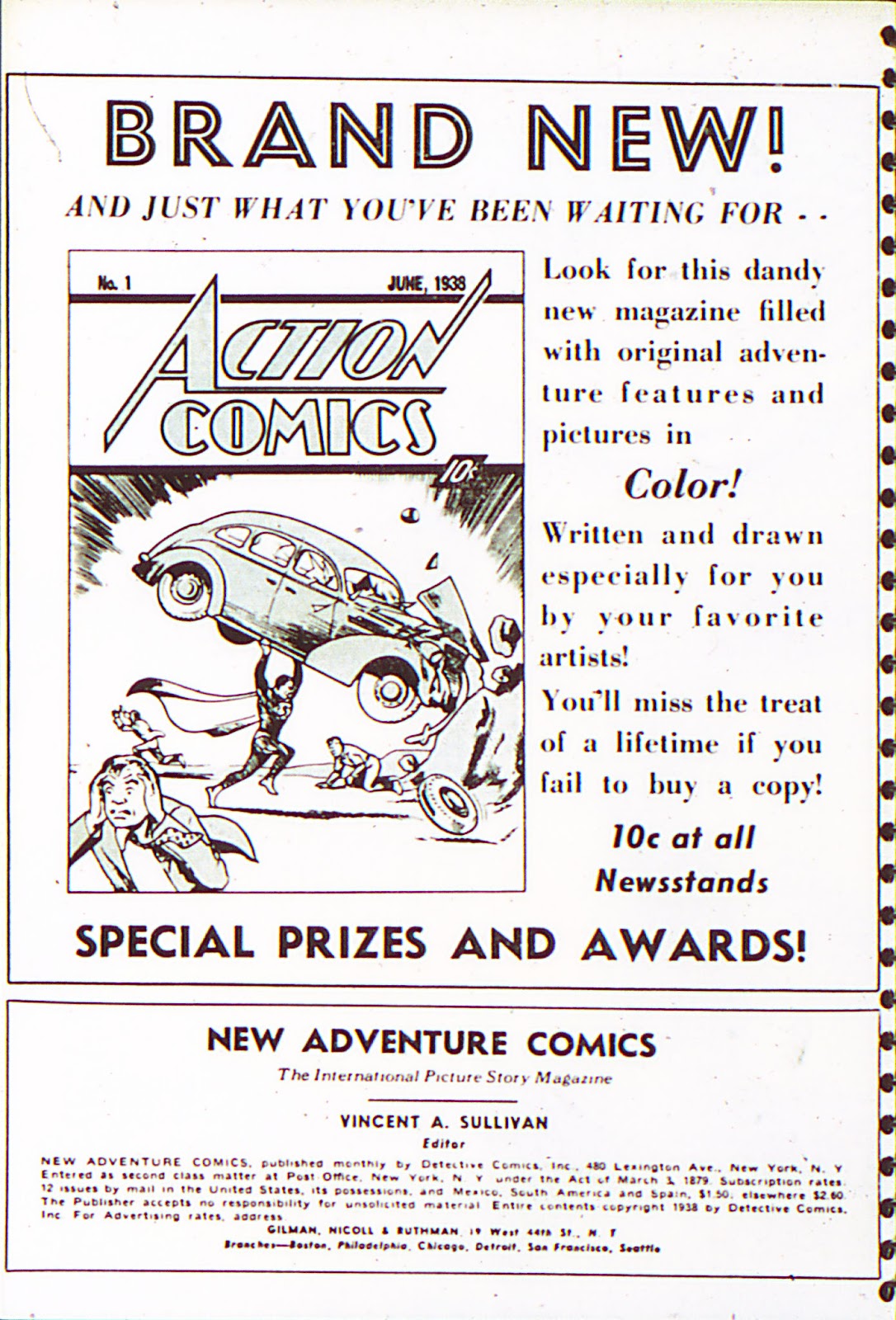 Adventure Comics (1938) issue 26 - Page 3