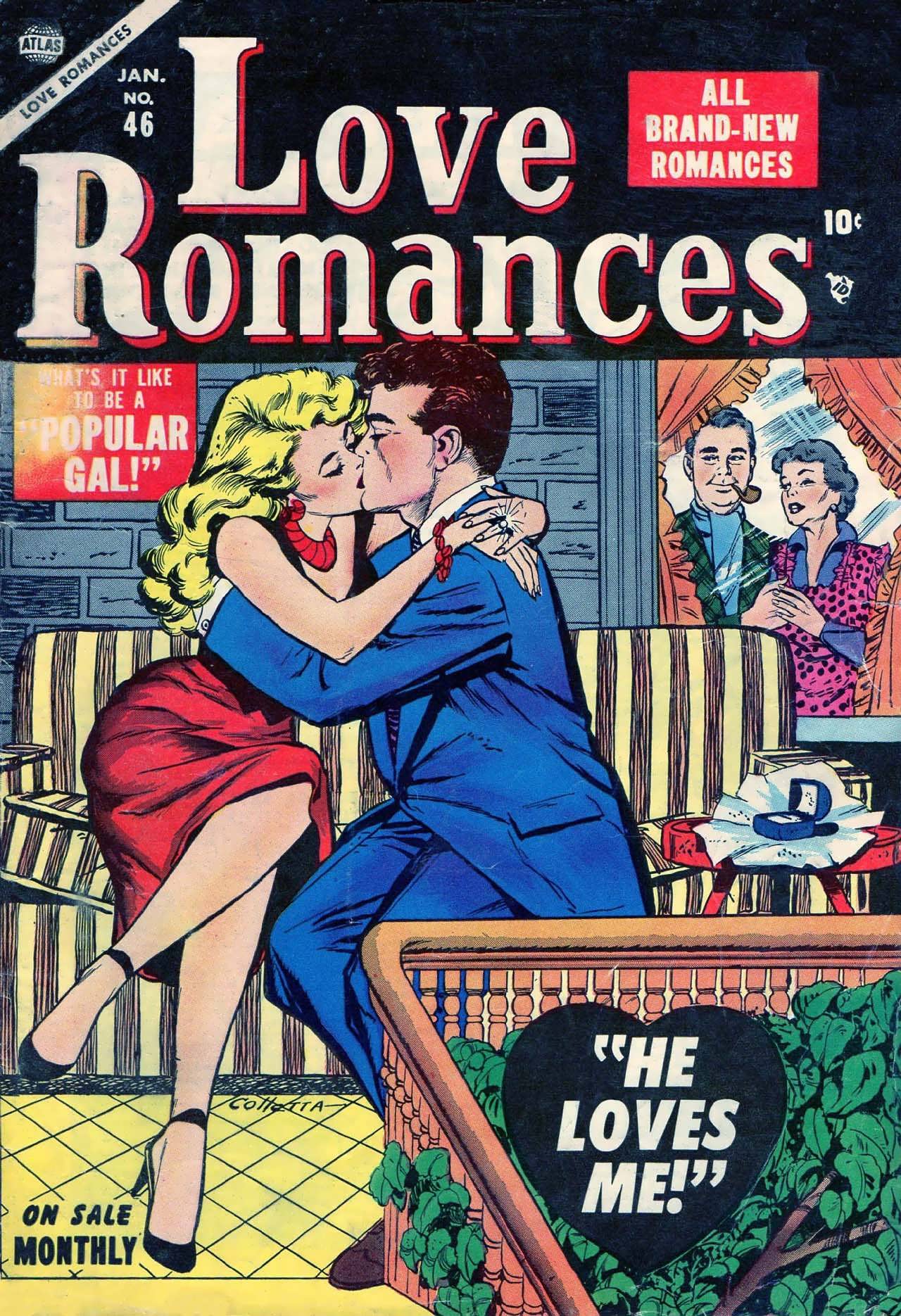 Read online Love Romances comic -  Issue #46 - 1