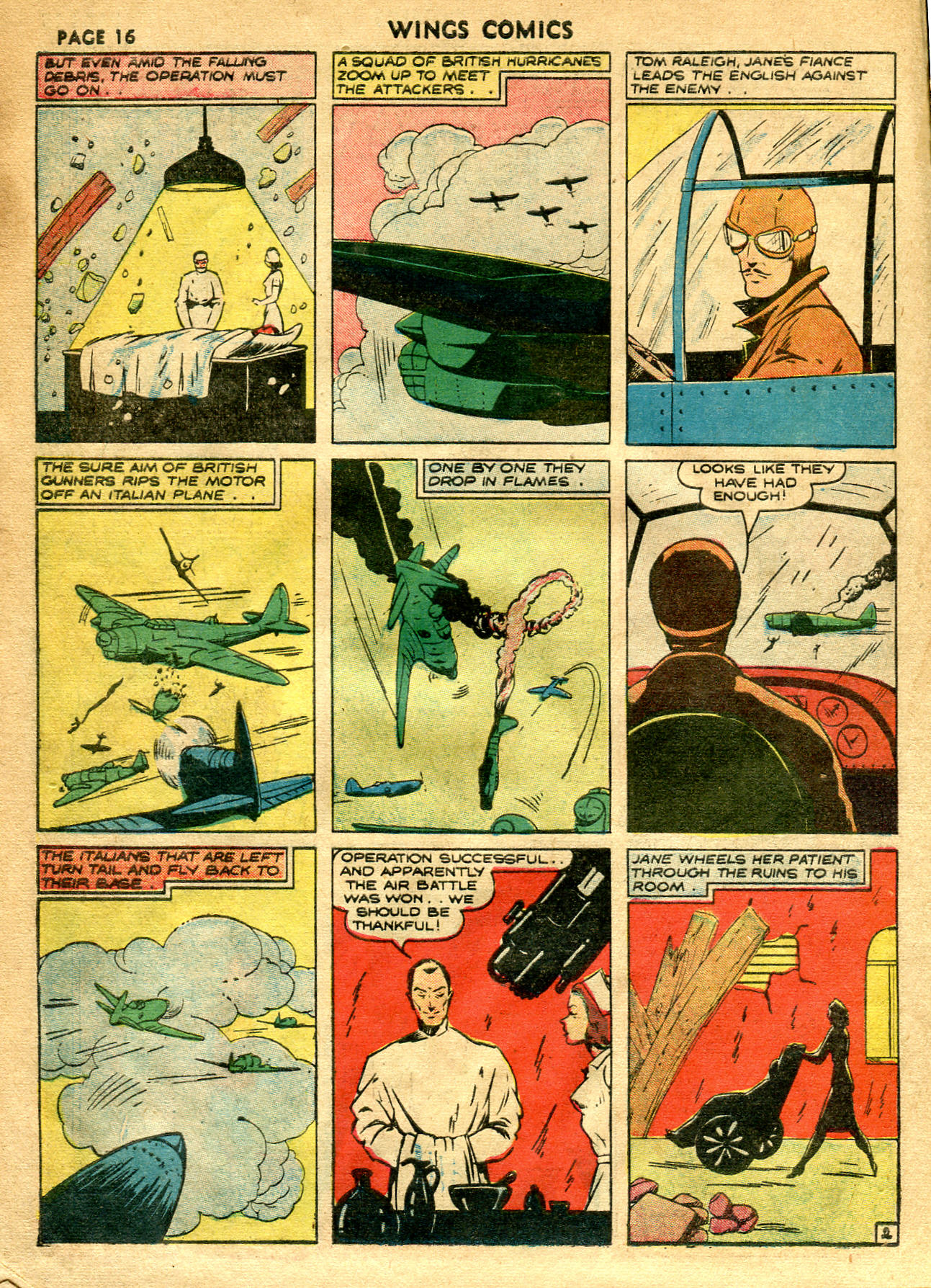 Read online Wings Comics comic -  Issue #5 - 18