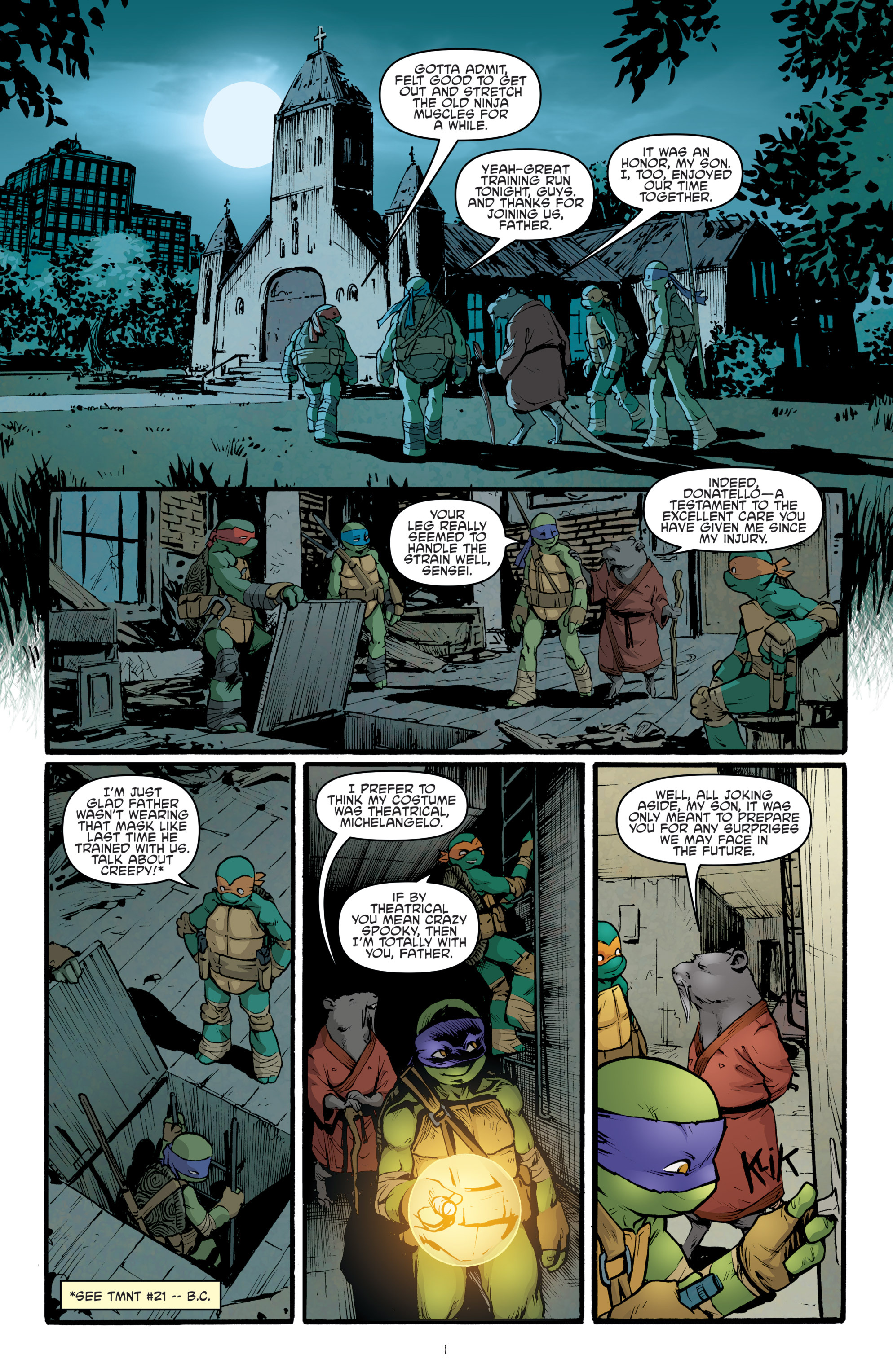 Read online Teenage Mutant Ninja Turtles (2011) comic -  Issue #38 - 6