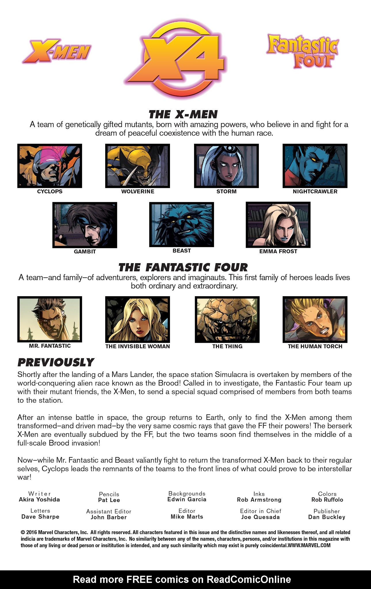 Read online X-Men/Fantastic Four comic -  Issue #5 - 2