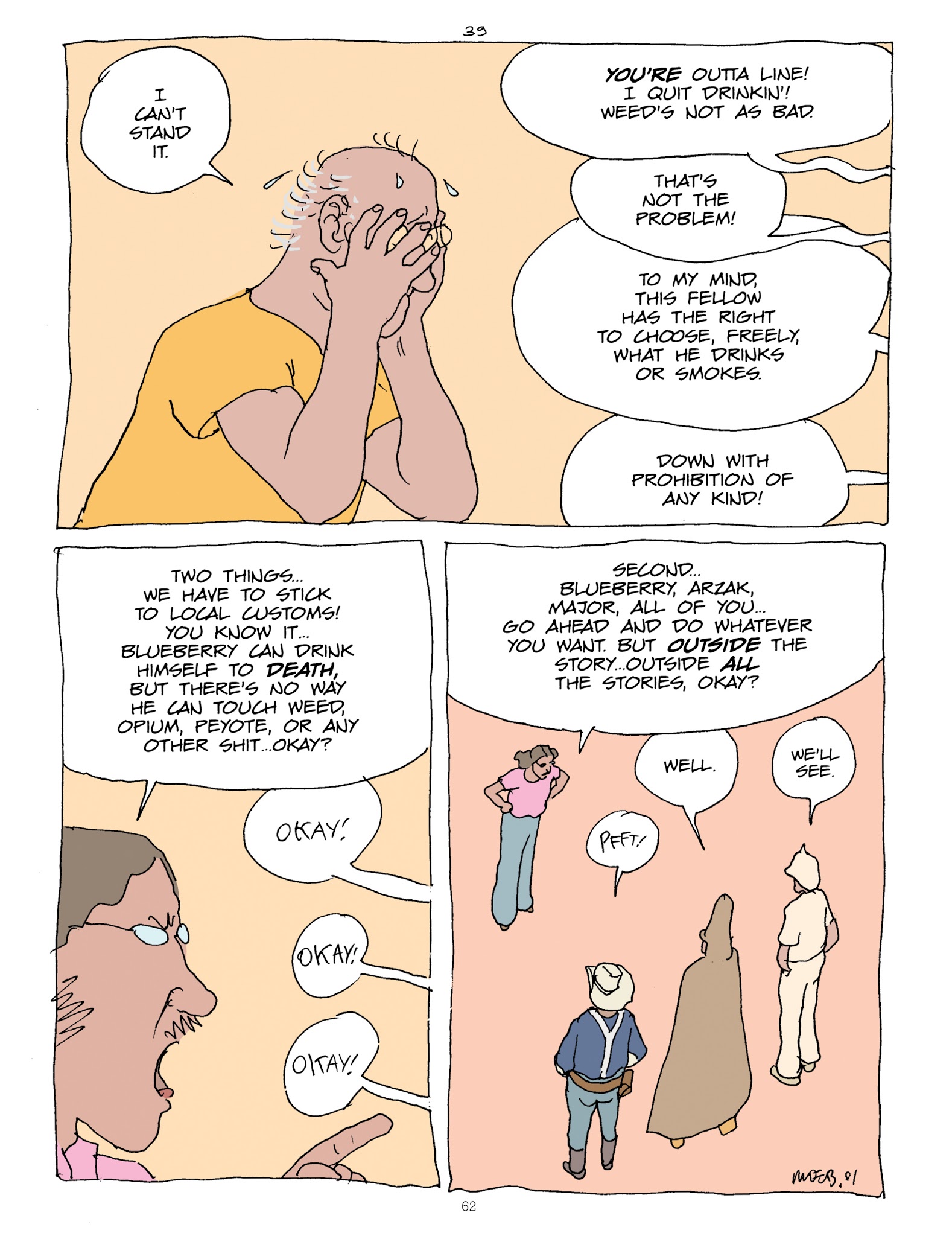 Read online Moebius Library comic -  Issue # TPB 2 - 61