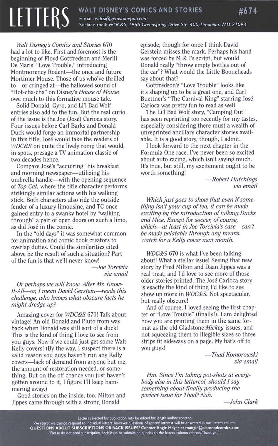 Read online Walt Disney's Comics and Stories comic -  Issue #674 - 67