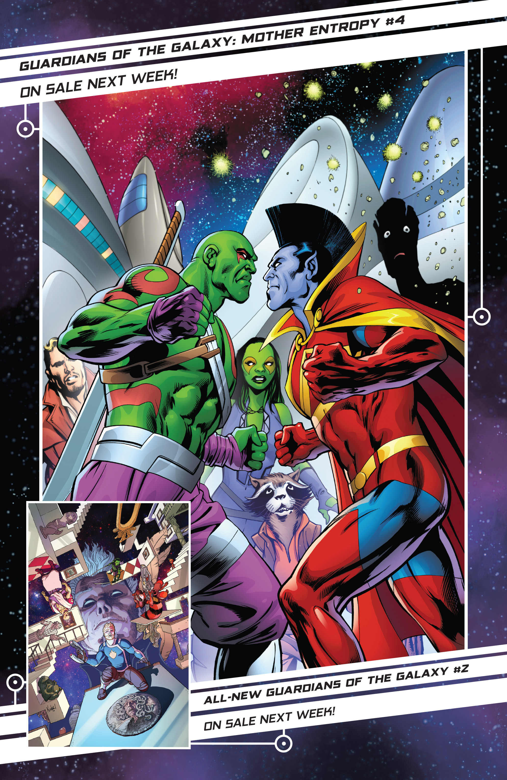 Read online Guardians of the Galaxy: Mother Entropy comic -  Issue #3 - 22