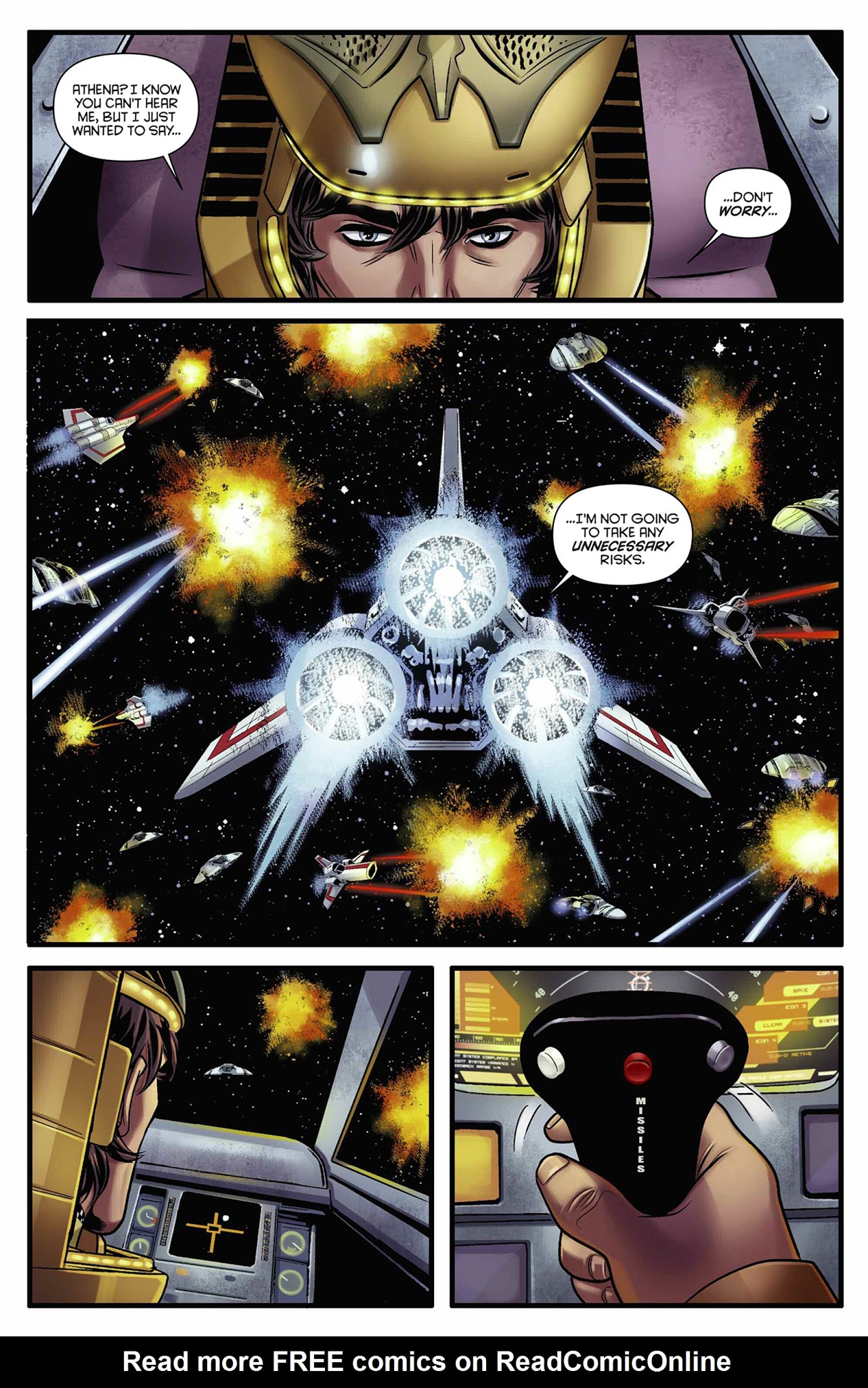 Read online Classic Battlestar Galactica: The Death of Apollo comic -  Issue #6 - 15