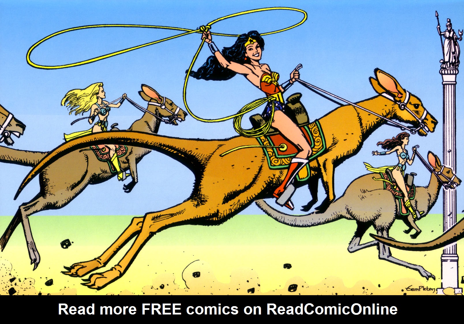 Read online Wonder Woman Gallery comic -  Issue # Full - 24