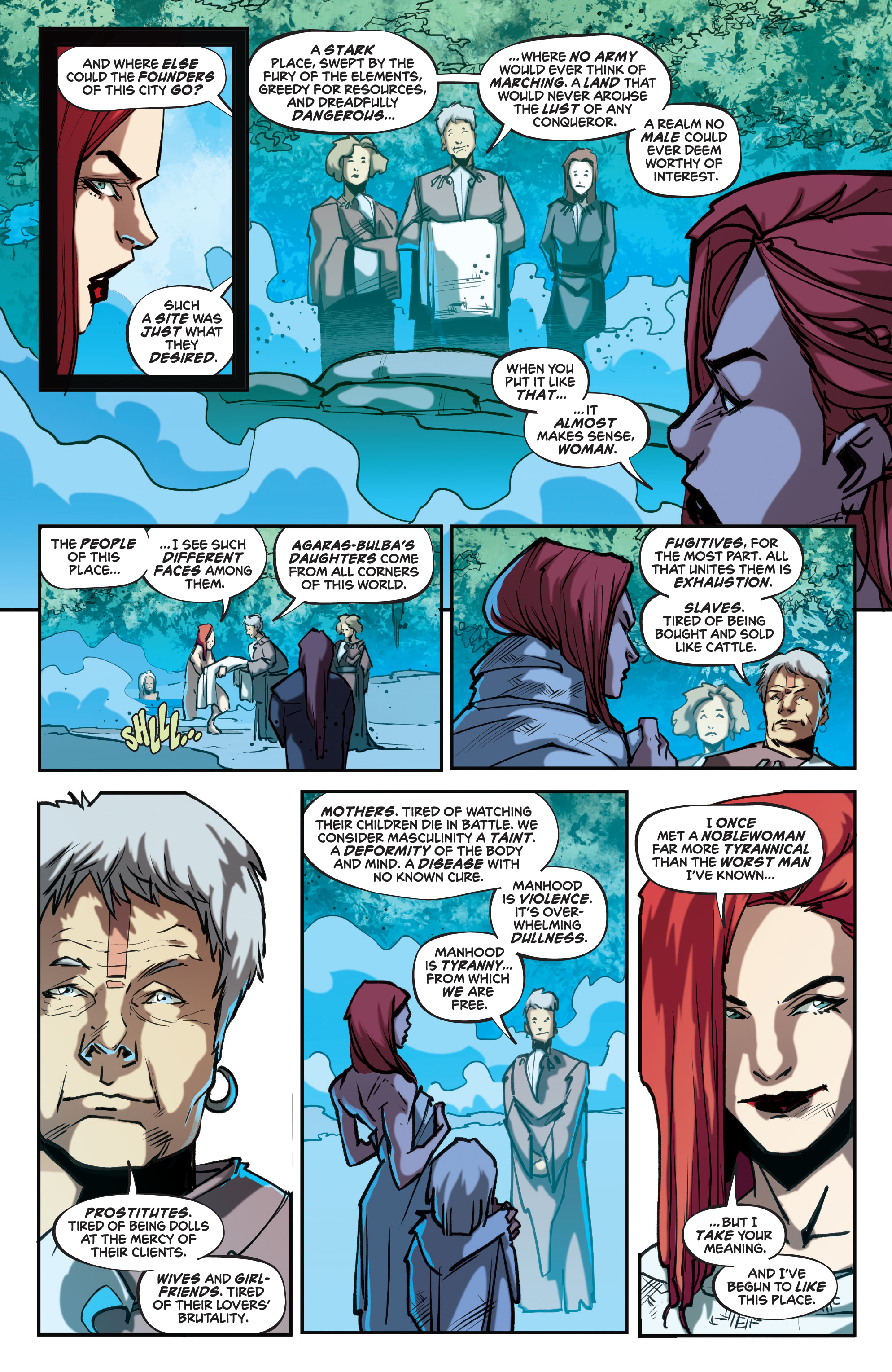 Read online Red Sonja (2021) comic -  Issue #11 - 12