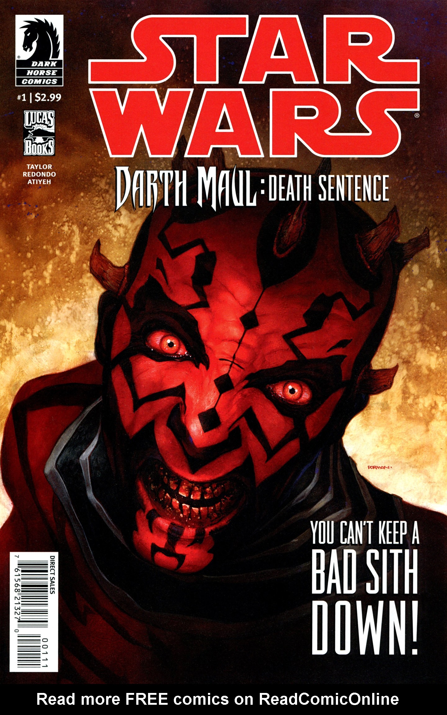 Star Wars: Darth Maul - Death Sentence issue 1 - Page 1