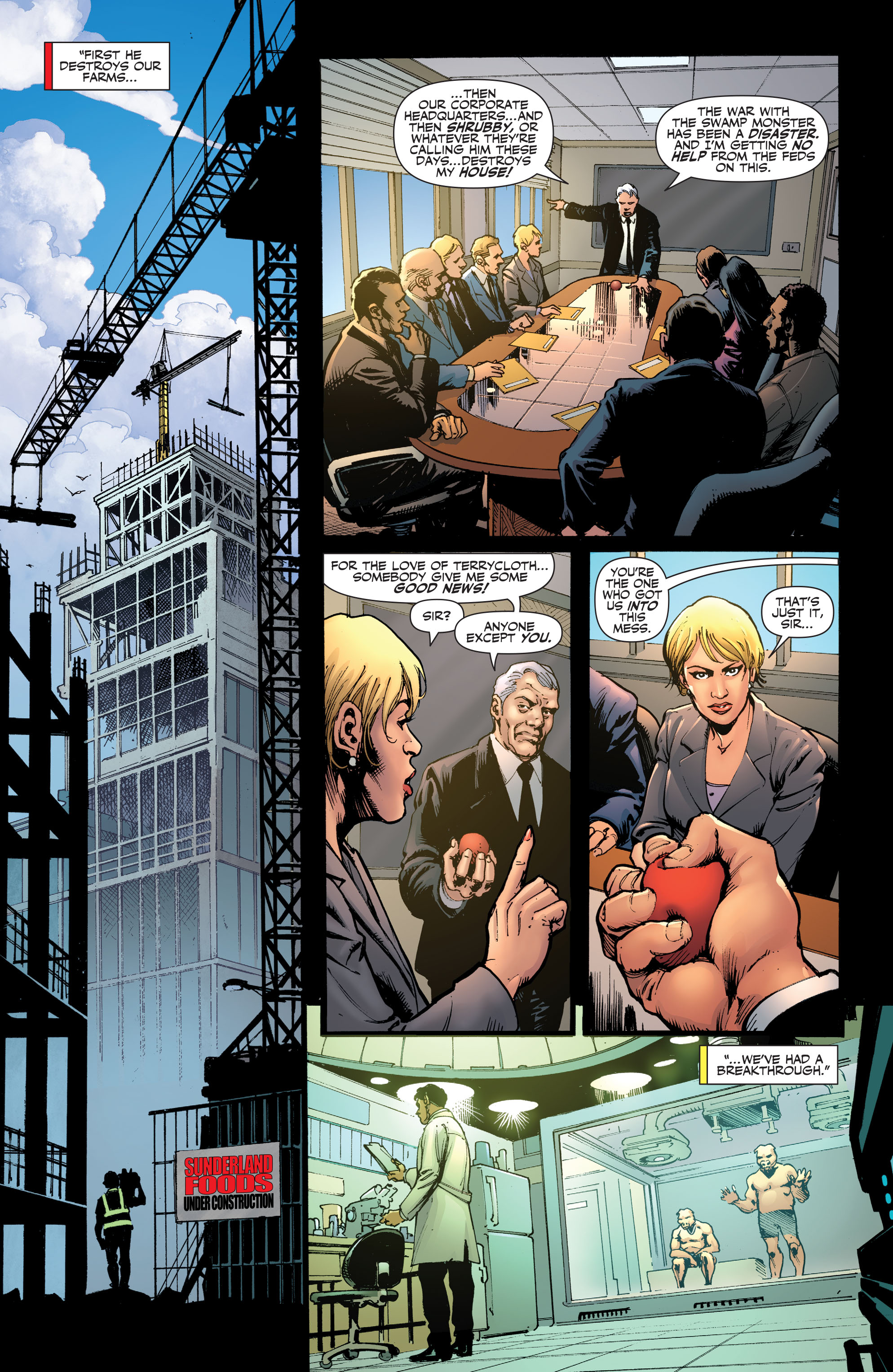 Read online Swamp Thing: New Roots comic -  Issue #5 - 6