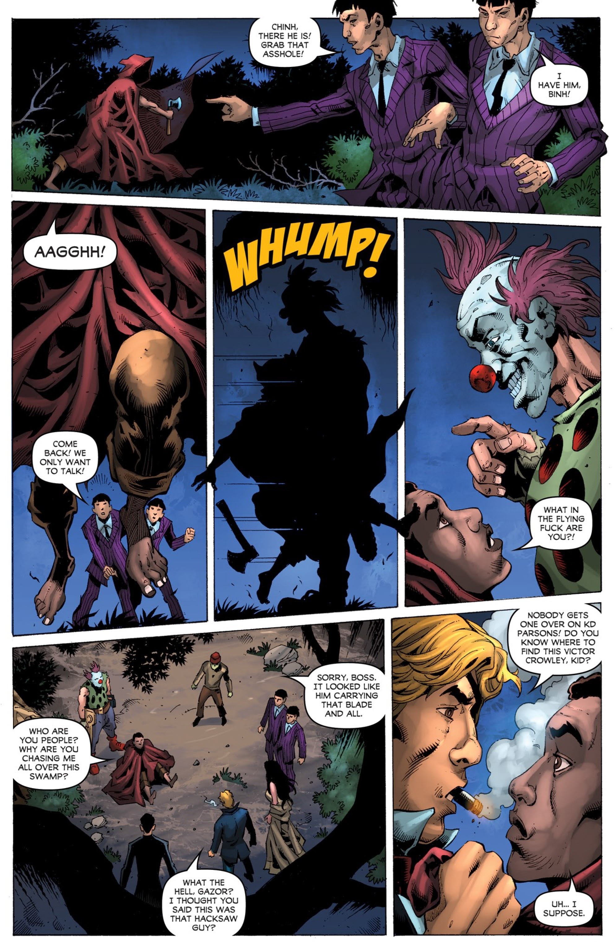 Read online Victor Crowley's Hatchet Halloween Tales comic -  Issue #1 - 12