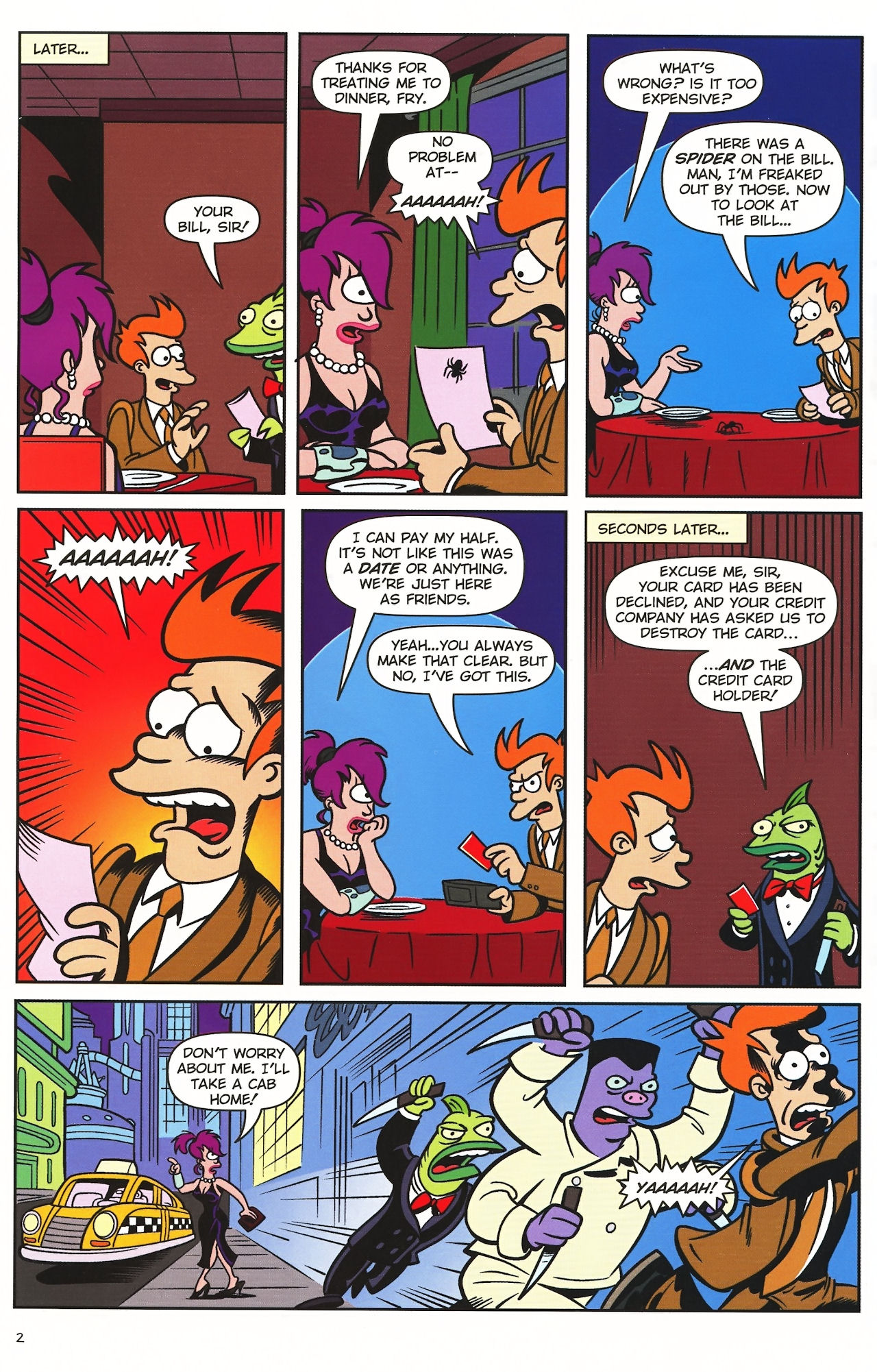 Read online Futurama Comics comic -  Issue #43 - 3