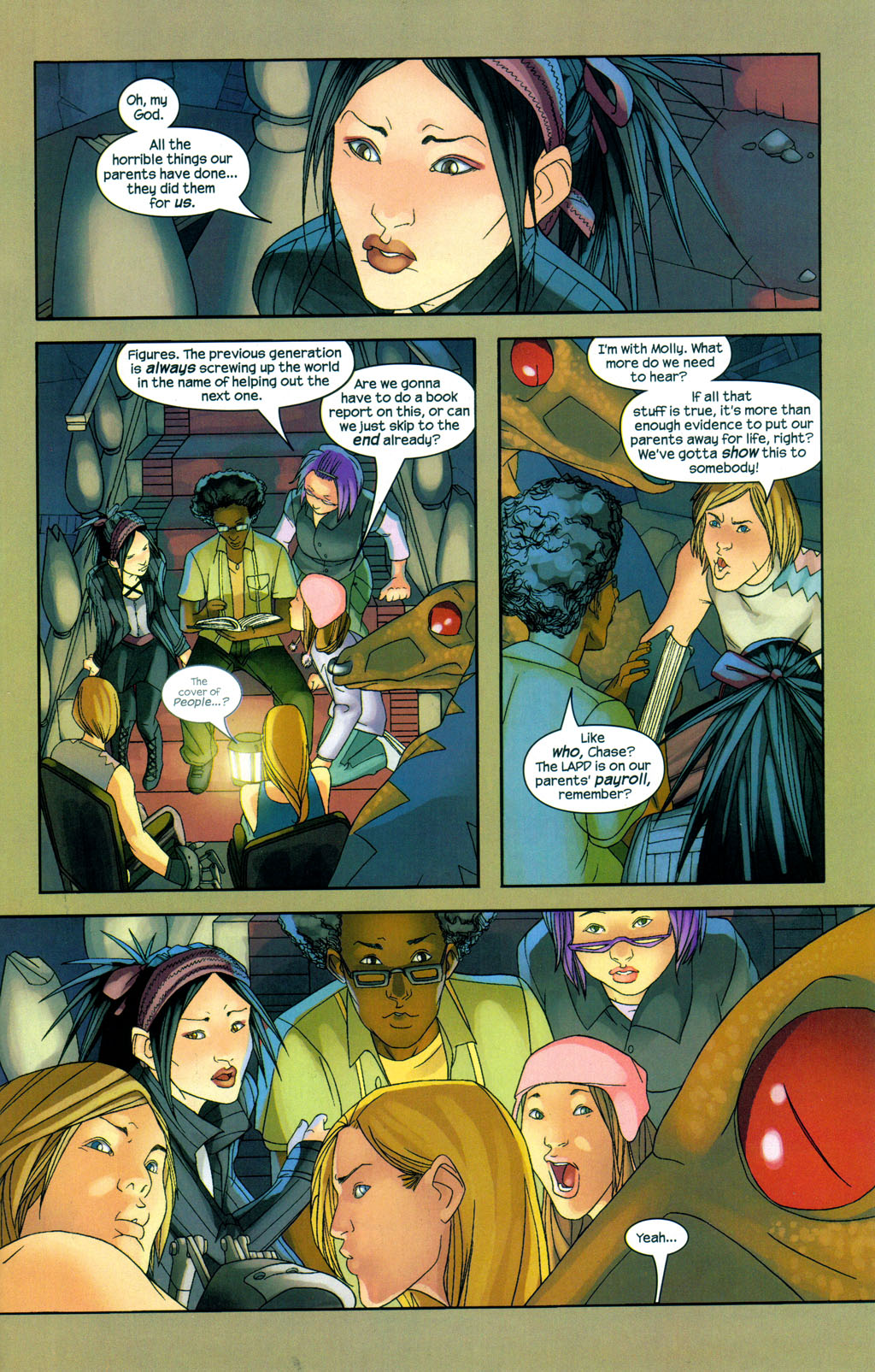 Read online Runaways (2003) comic -  Issue #13 - 24