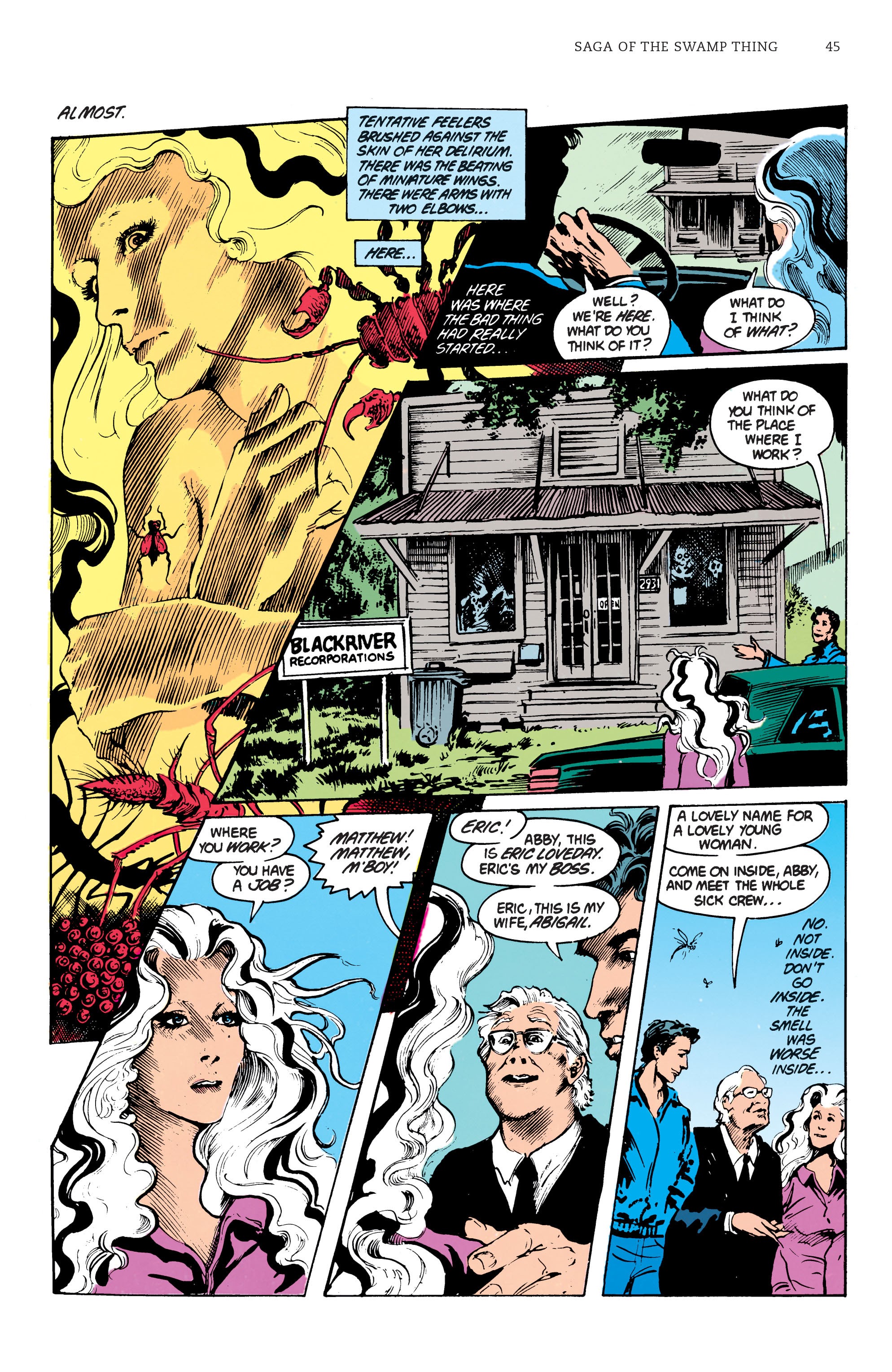 Read online Saga of the Swamp Thing comic -  Issue # TPB 2 (Part 1) - 45