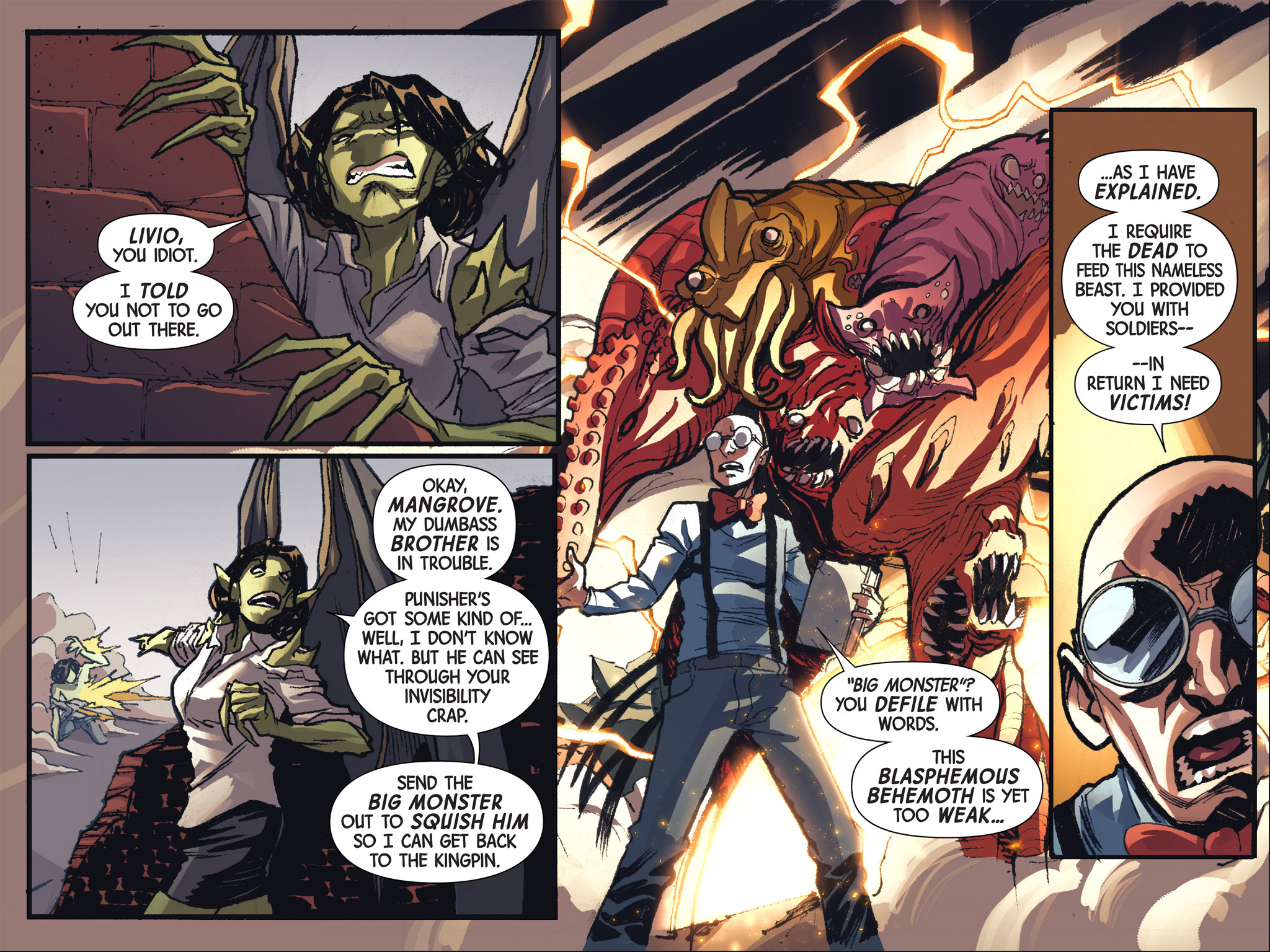 Read online Doctor Strange/Punisher: Magic Bullets Infinite Comic comic -  Issue #6 - 12