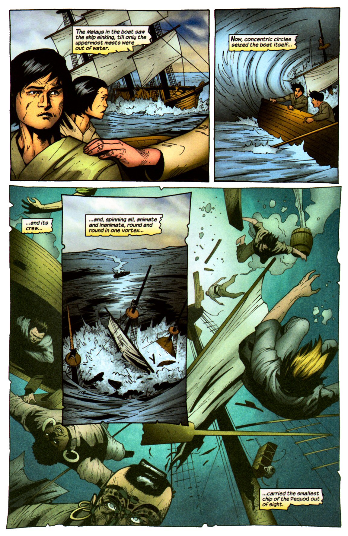 Read online Marvel Illustrated: Moby Dick comic -  Issue # TPB - 138
