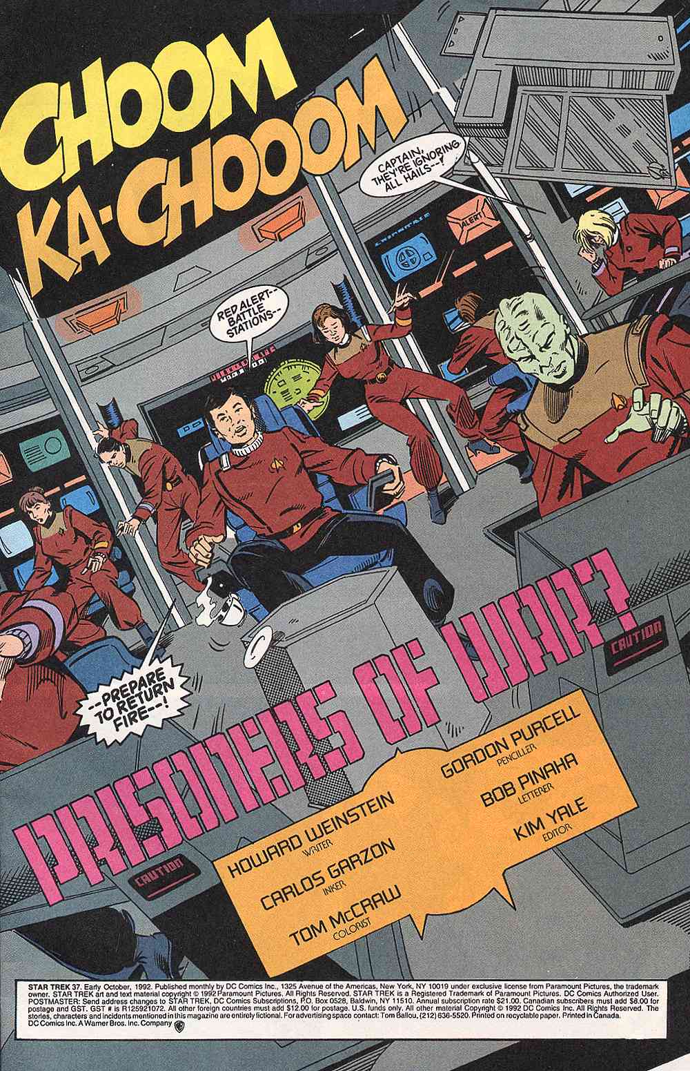 Read online Star Trek (1989) comic -  Issue #37 - 2