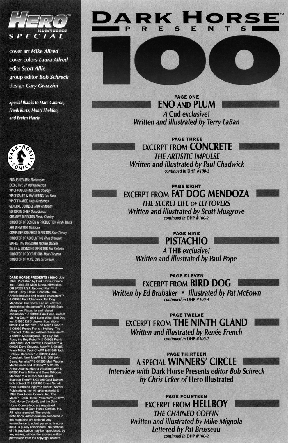 Read online Dark Horse Presents (1986) comic -  Issue #100 - 2