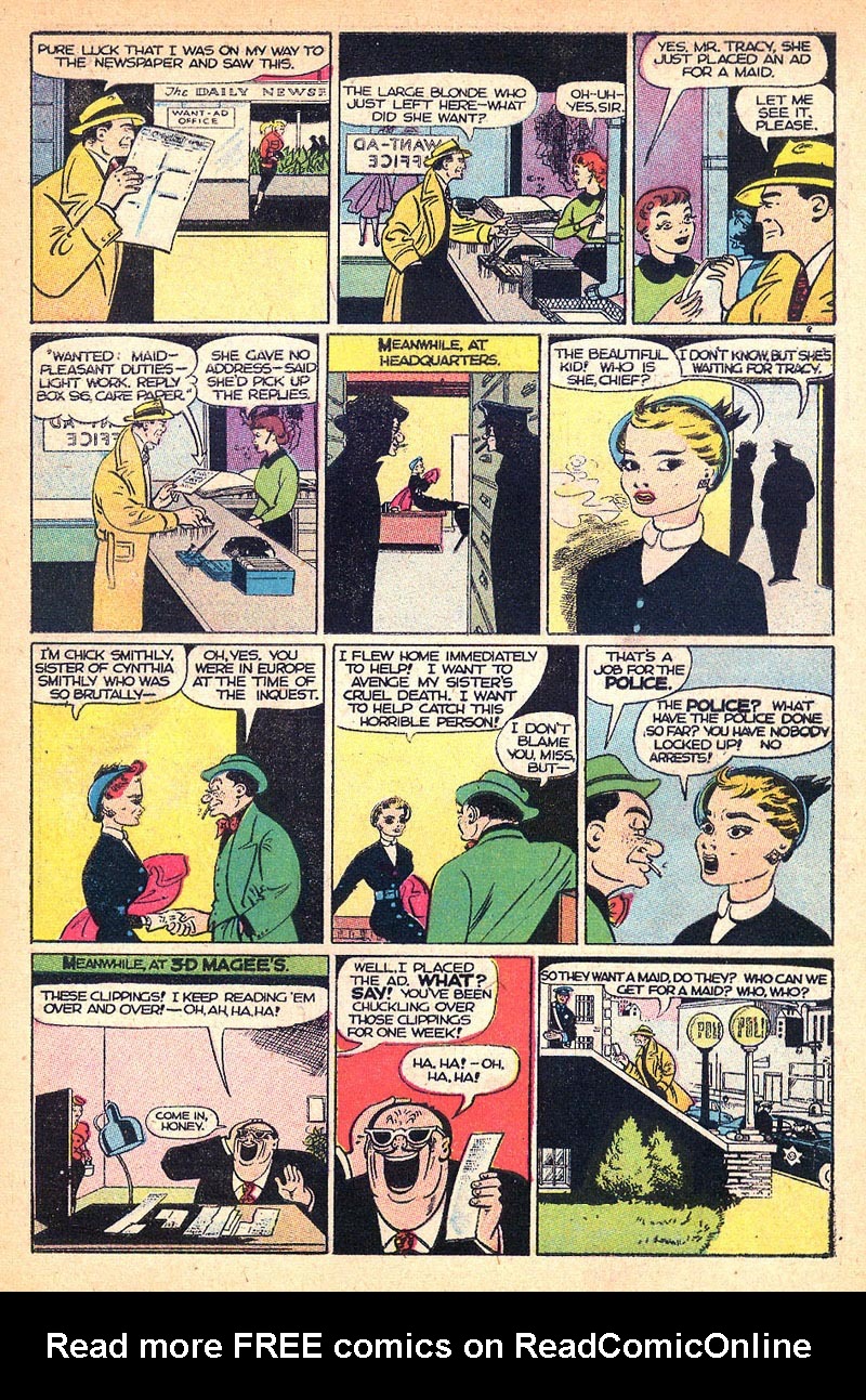 Read online Dick Tracy comic -  Issue #92 - 5