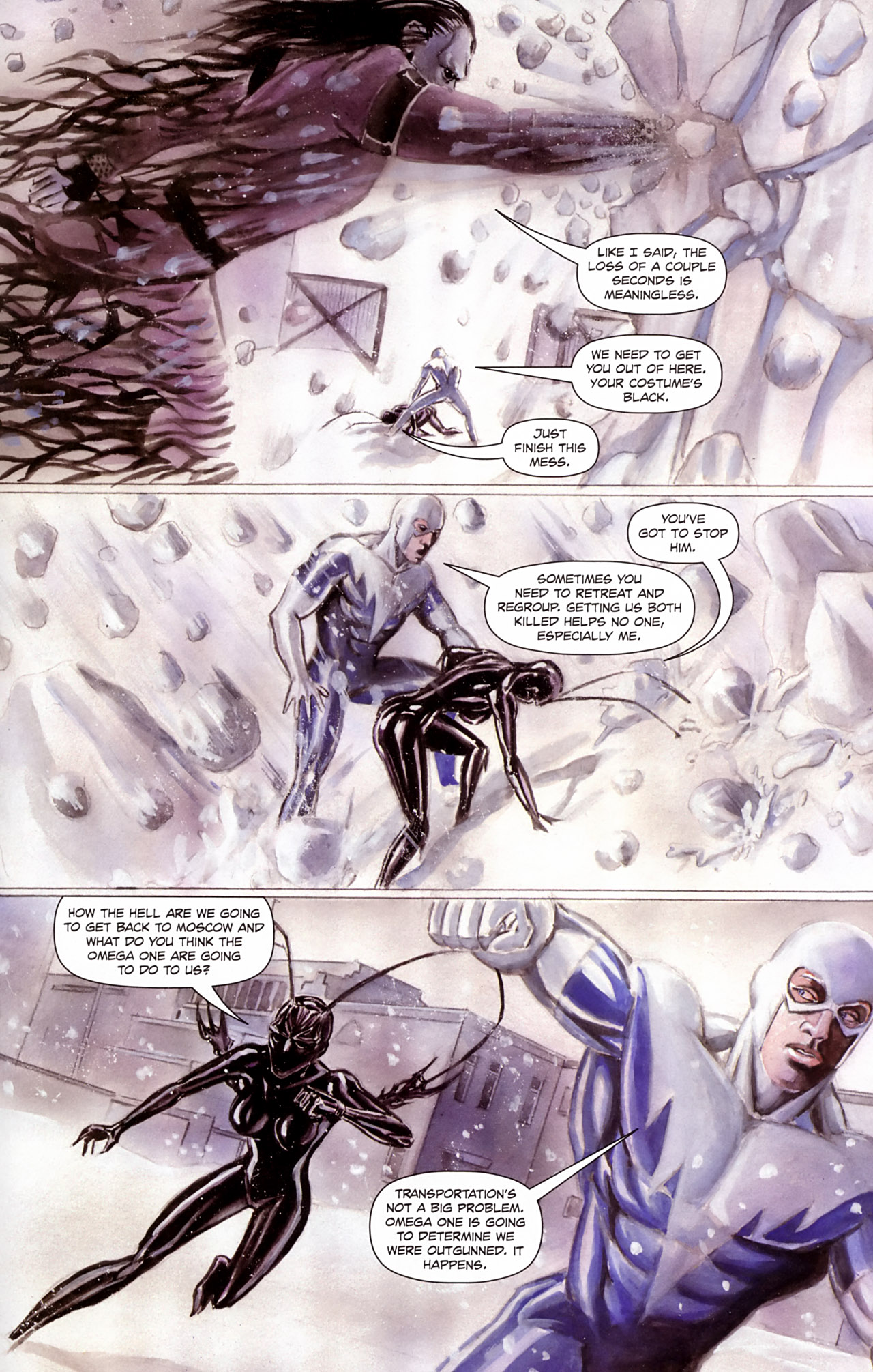 Read online Omega One comic -  Issue #3 - 17