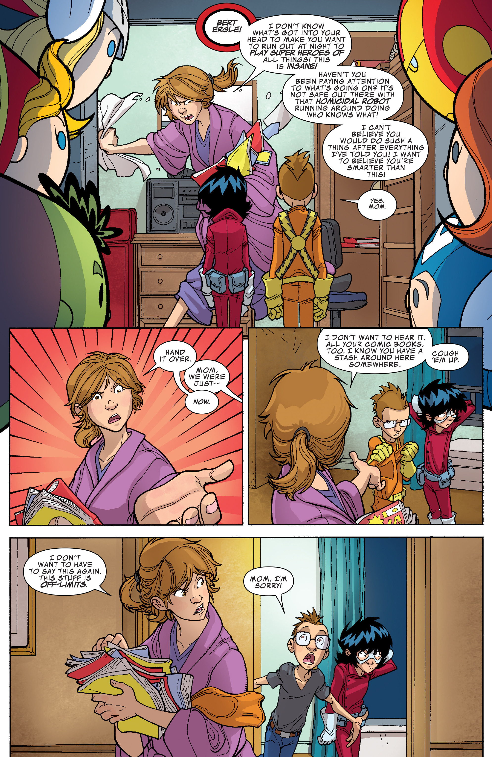 Read online Marvel Tsum Tsum comic Issue 3