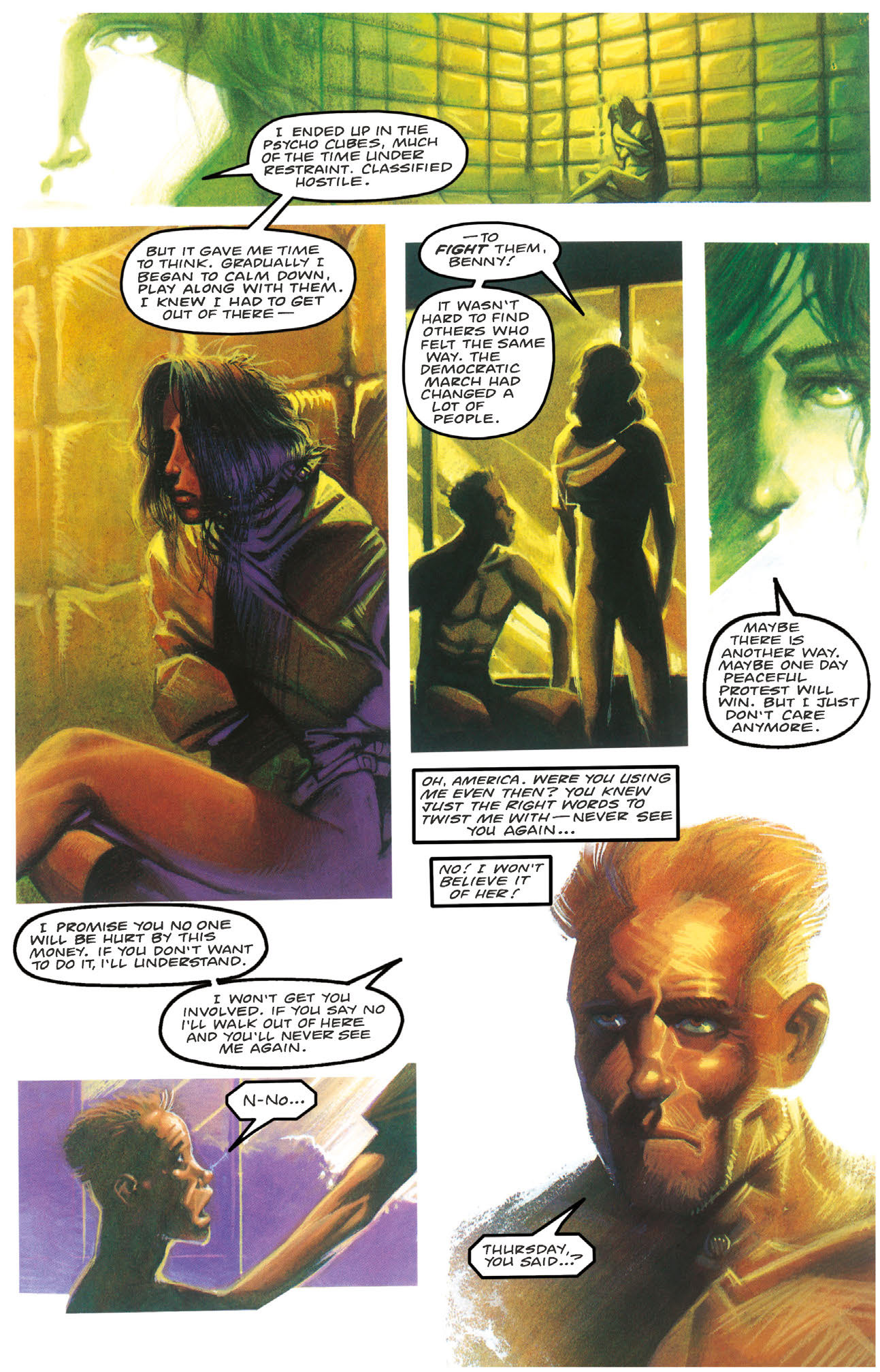 Read online Essential Judge Dredd: America comic -  Issue # TPB (Part 1) - 89
