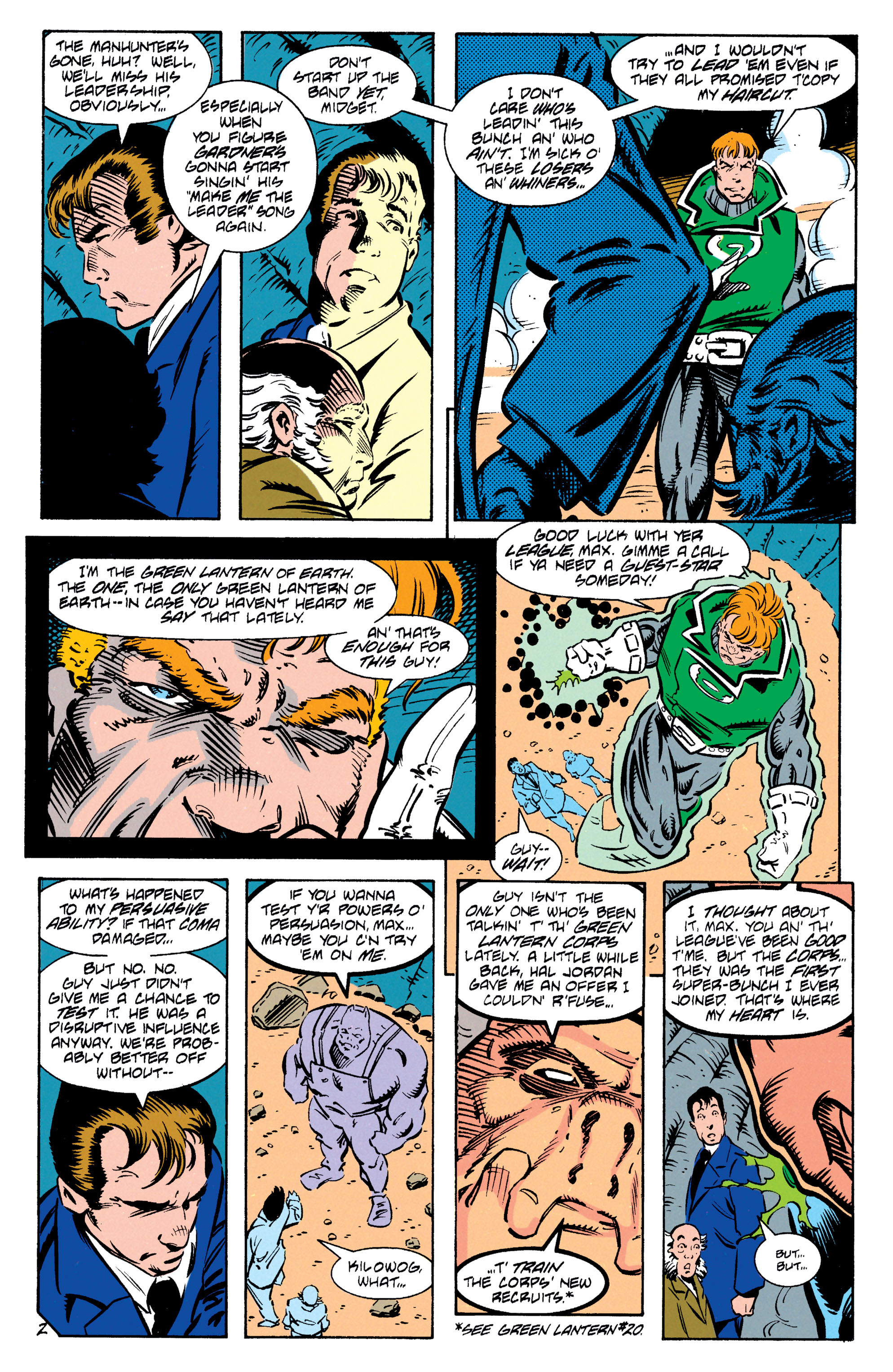 Read online Justice League Europe comic -  Issue #36 - 3