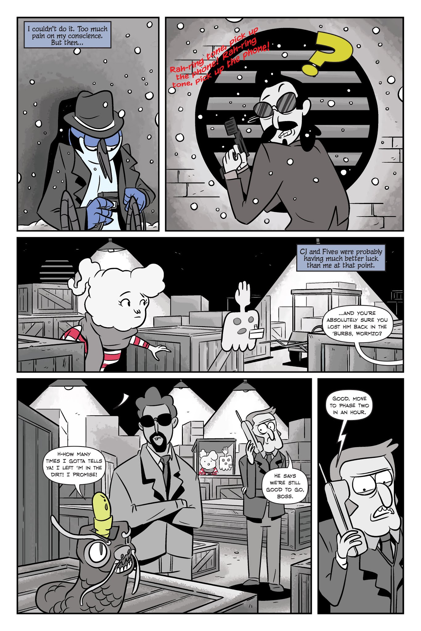 Read online Regular Show: Noir Means Noir, Buddy comic -  Issue # TPB (Part 1) - 52