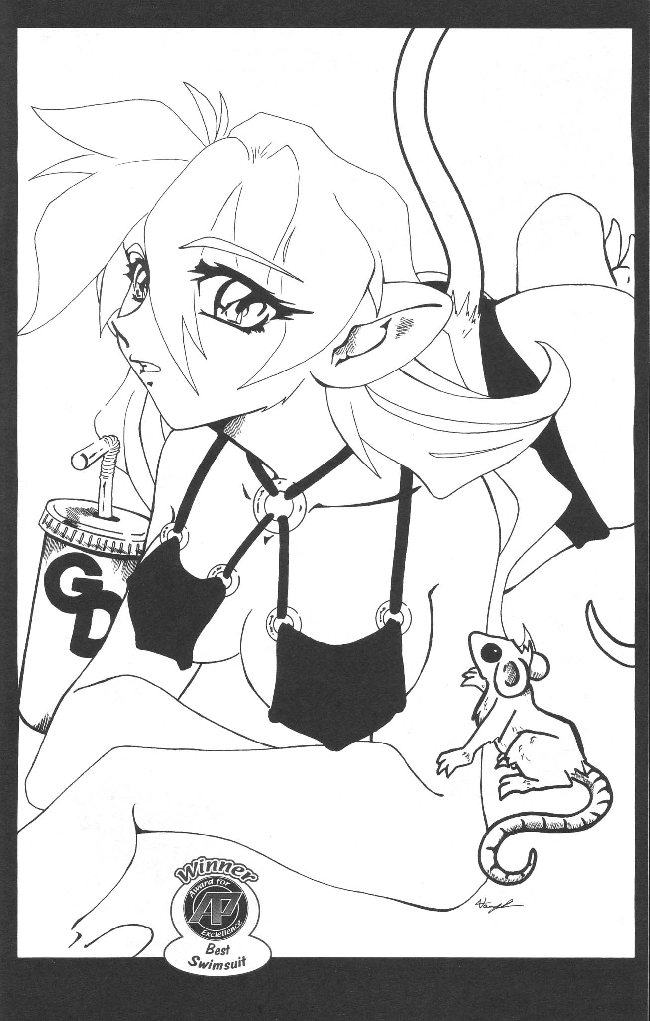 Read online Gold Digger Swimsuit Special comic -  Issue #7 - 3