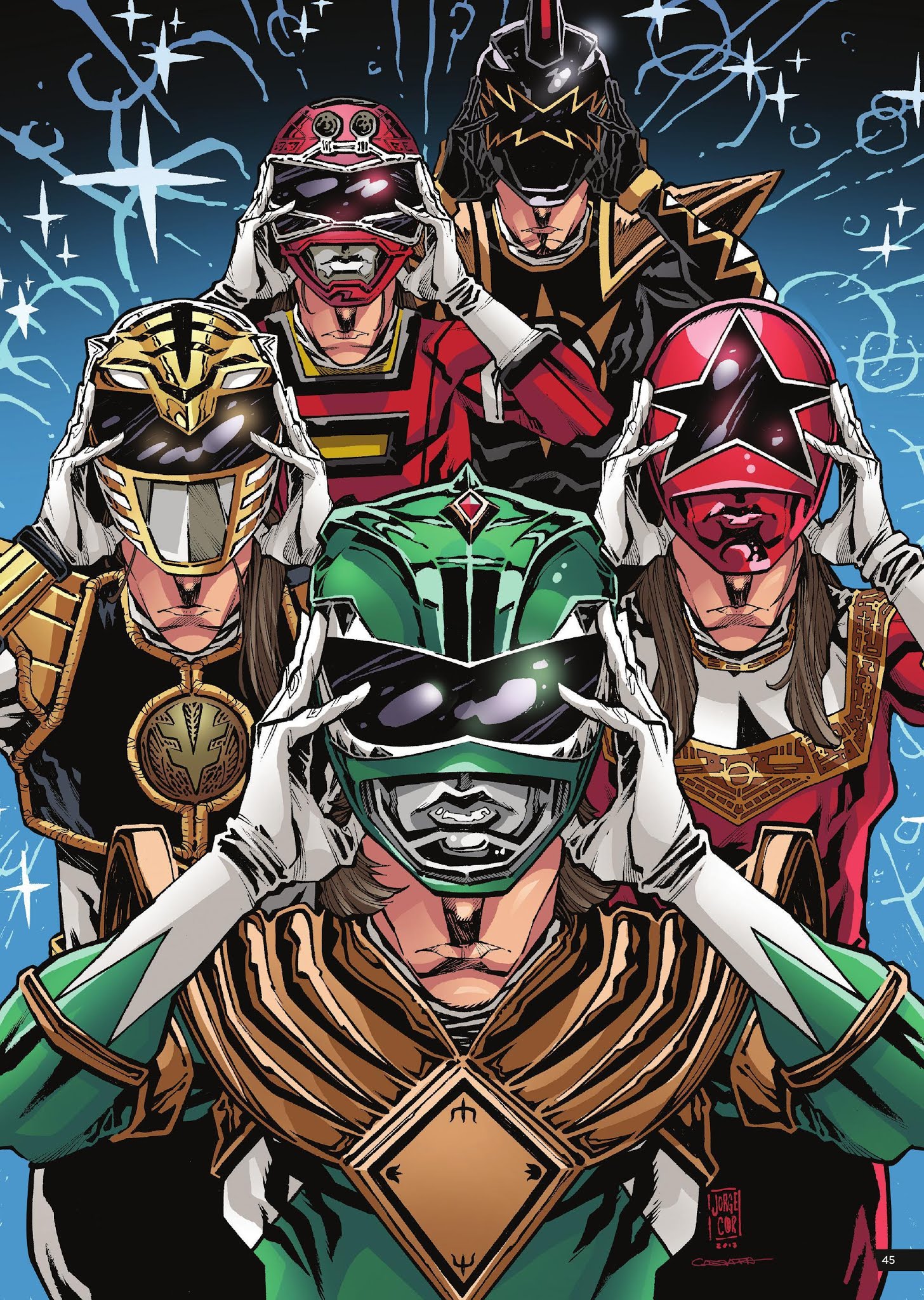 Read online Saban's Power Rangers Artist Tribute comic -  Issue # TPB - 44