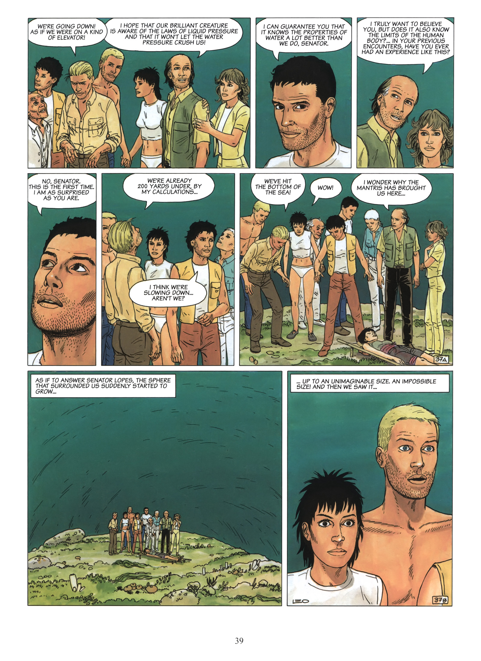 Read online Aldebaran comic -  Issue # TPB 3 - 41