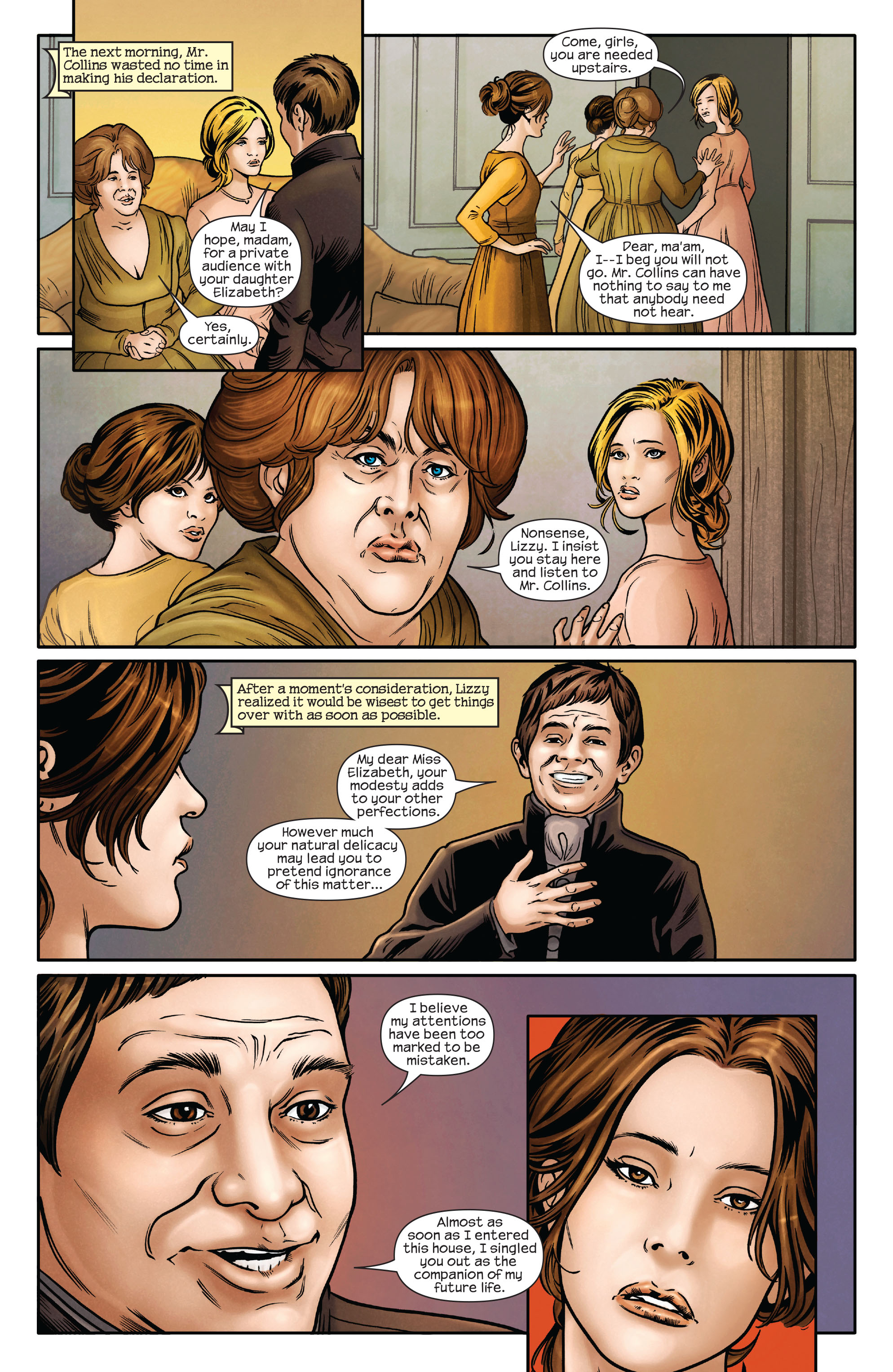 Read online Pride & Prejudice (2009) comic -  Issue #2 - 16