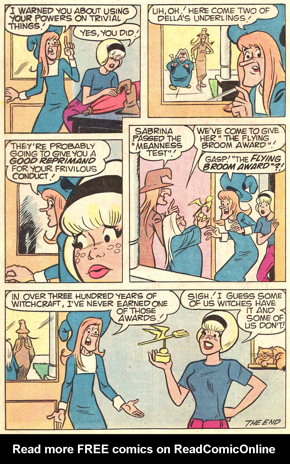 Read online Sabrina The Teenage Witch (1971) comic -  Issue #75 - 32