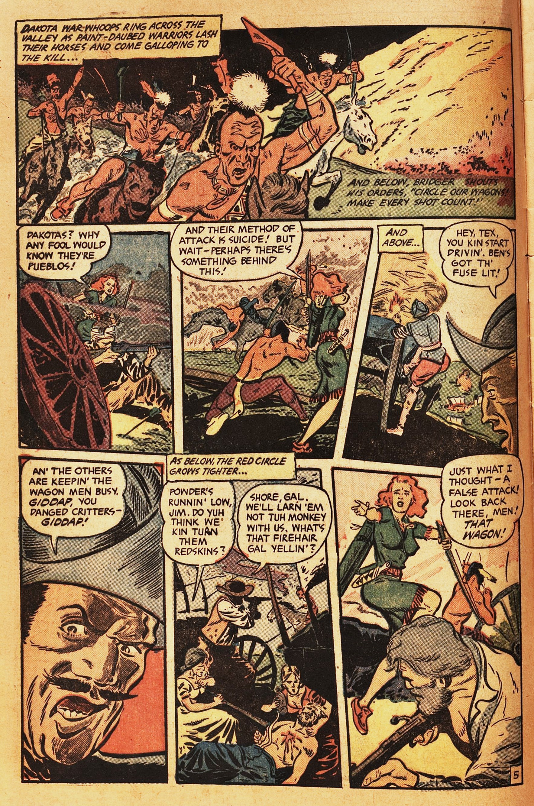Read online Firehair (1951) comic -  Issue #11 - 8