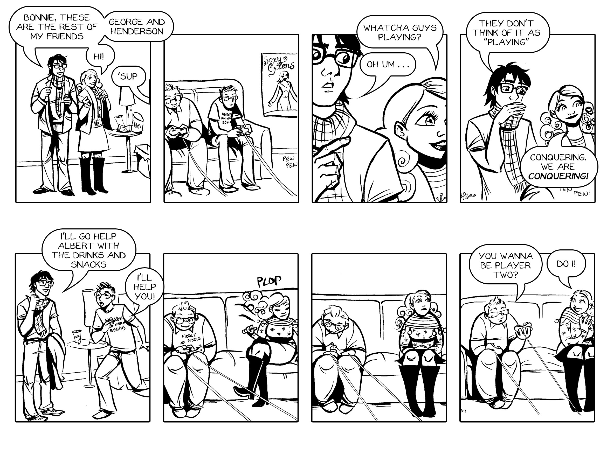 Read online Bonnie N. Collide, Nine to Five comic -  Issue #3 - 14