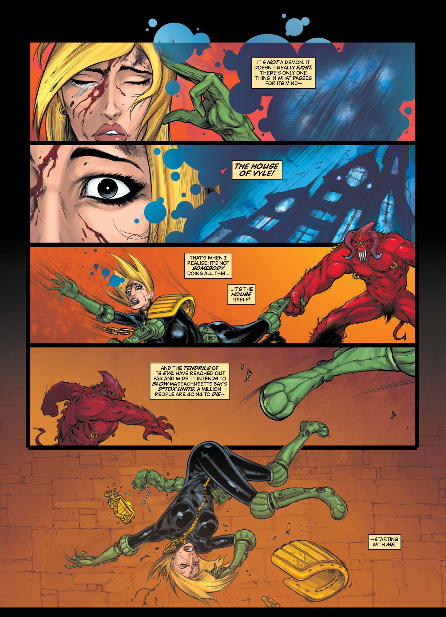 Read online Judge Anderson: The Psi Files comic -  Issue # TPB 5 - 182