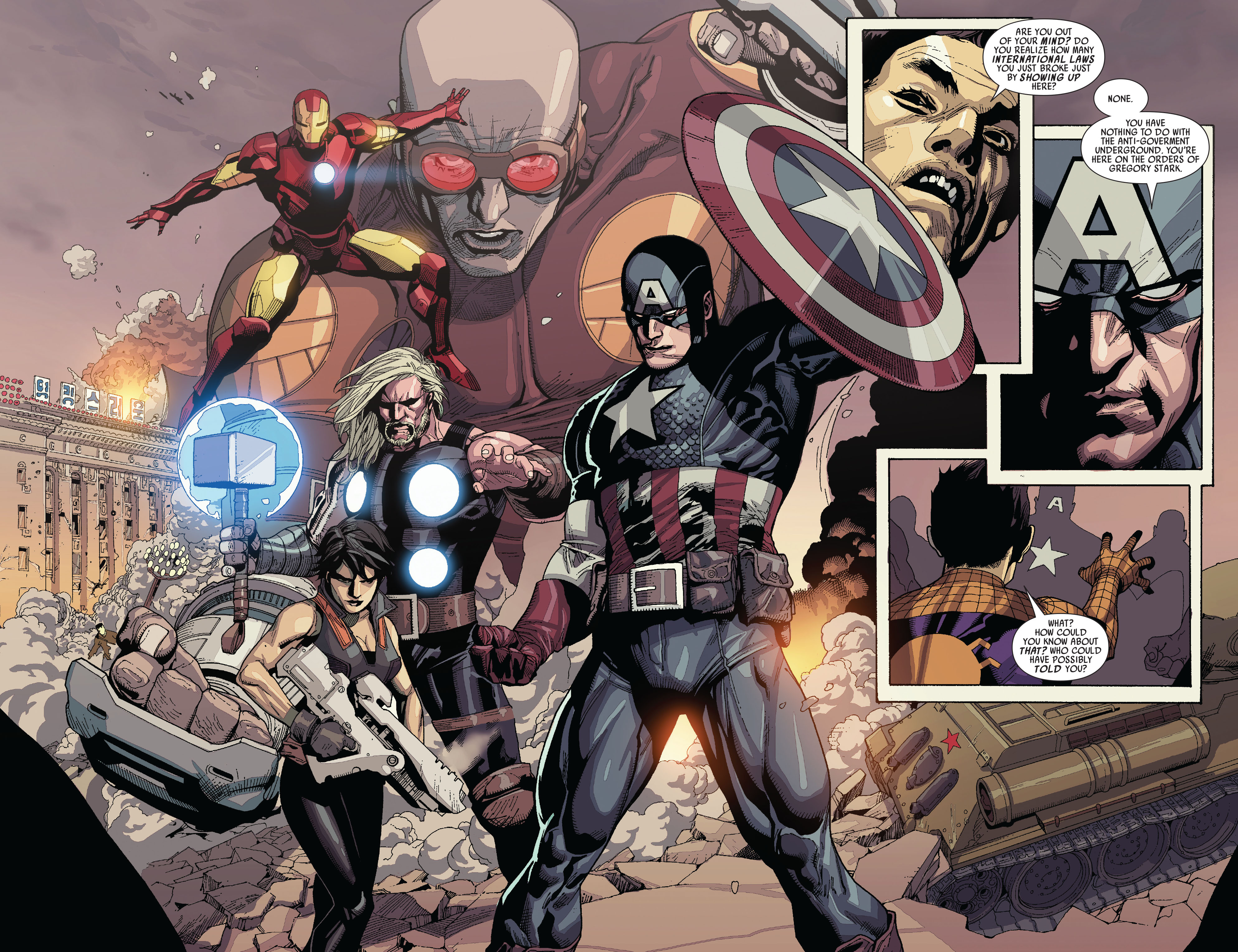 Read online Ultimate Avengers vs. New Ultimates comic -  Issue #5 - 22