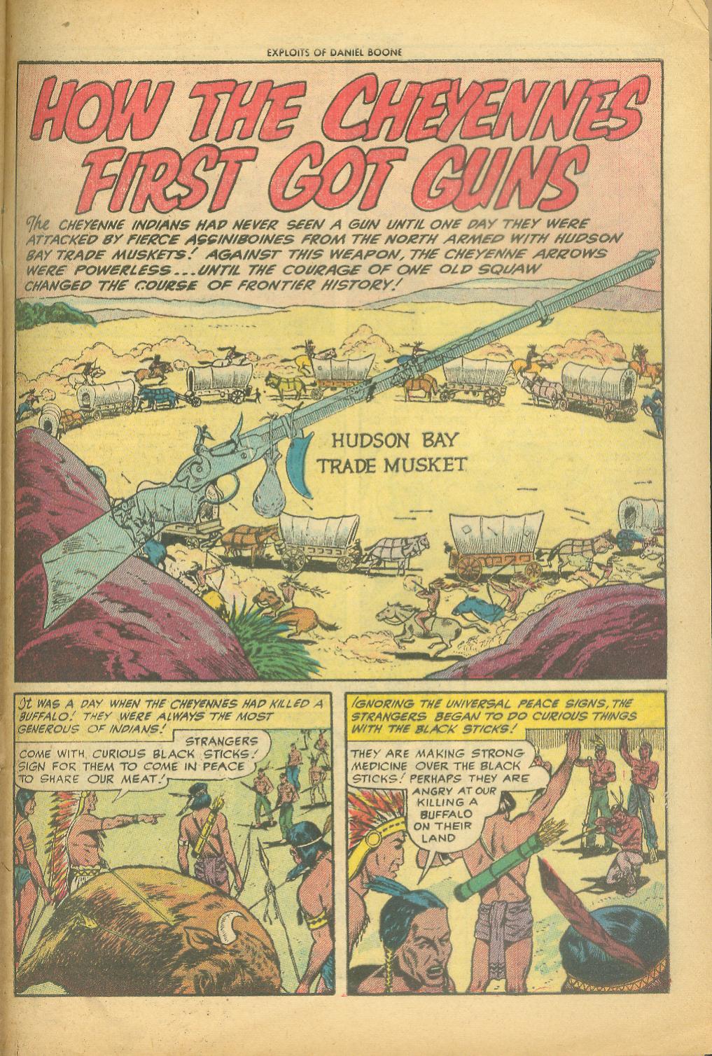 Read online Exploits of Daniel Boone comic -  Issue #1 - 29