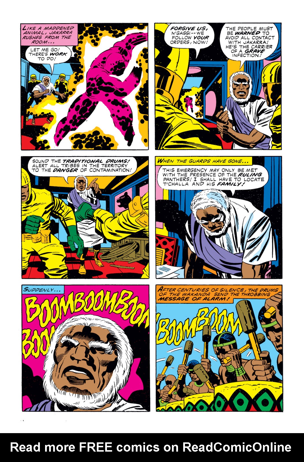 Read online Black Panther (1977) comic -  Issue #7 - 12