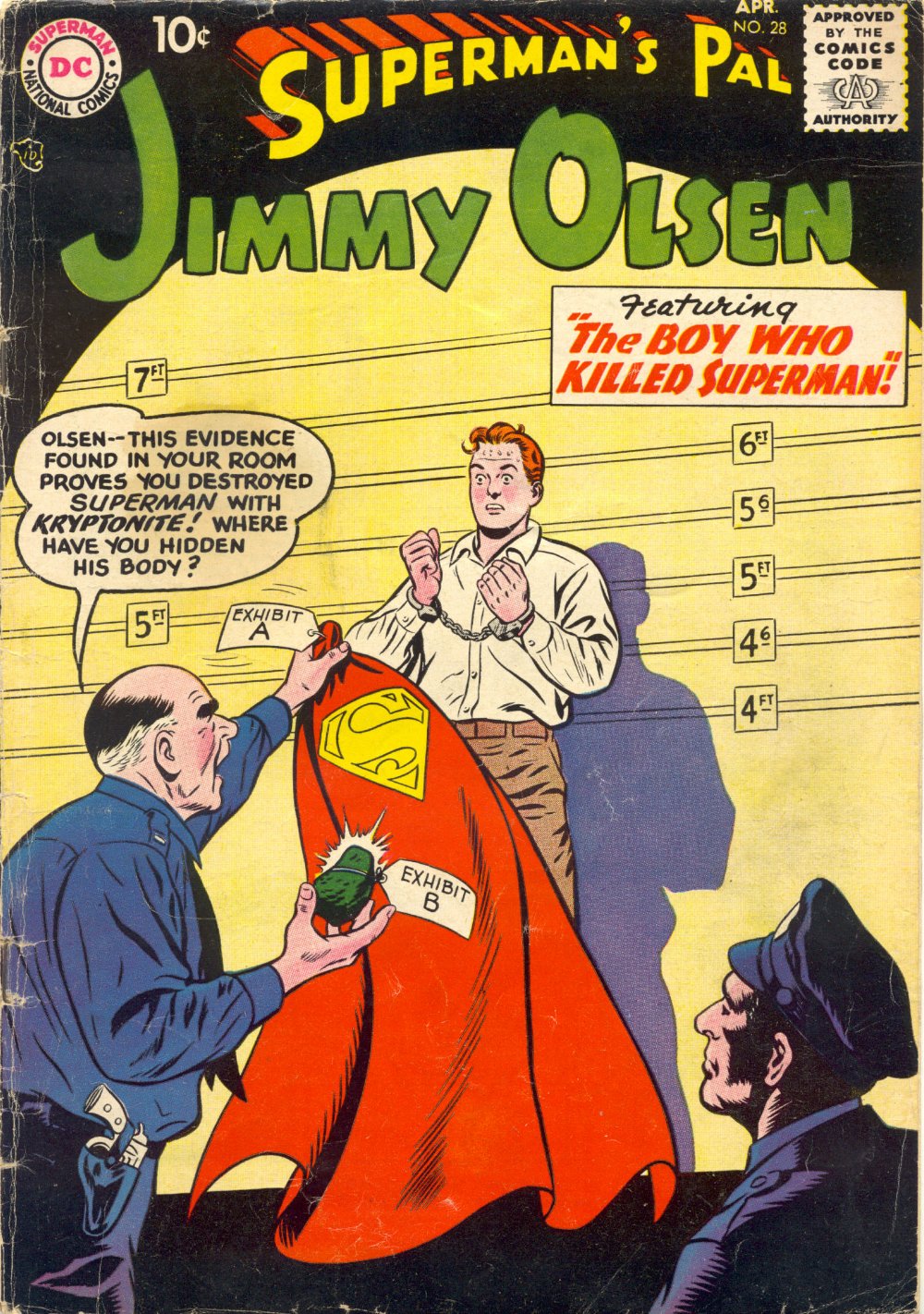 Read online Superman's Pal Jimmy Olsen comic -  Issue #28 - 1