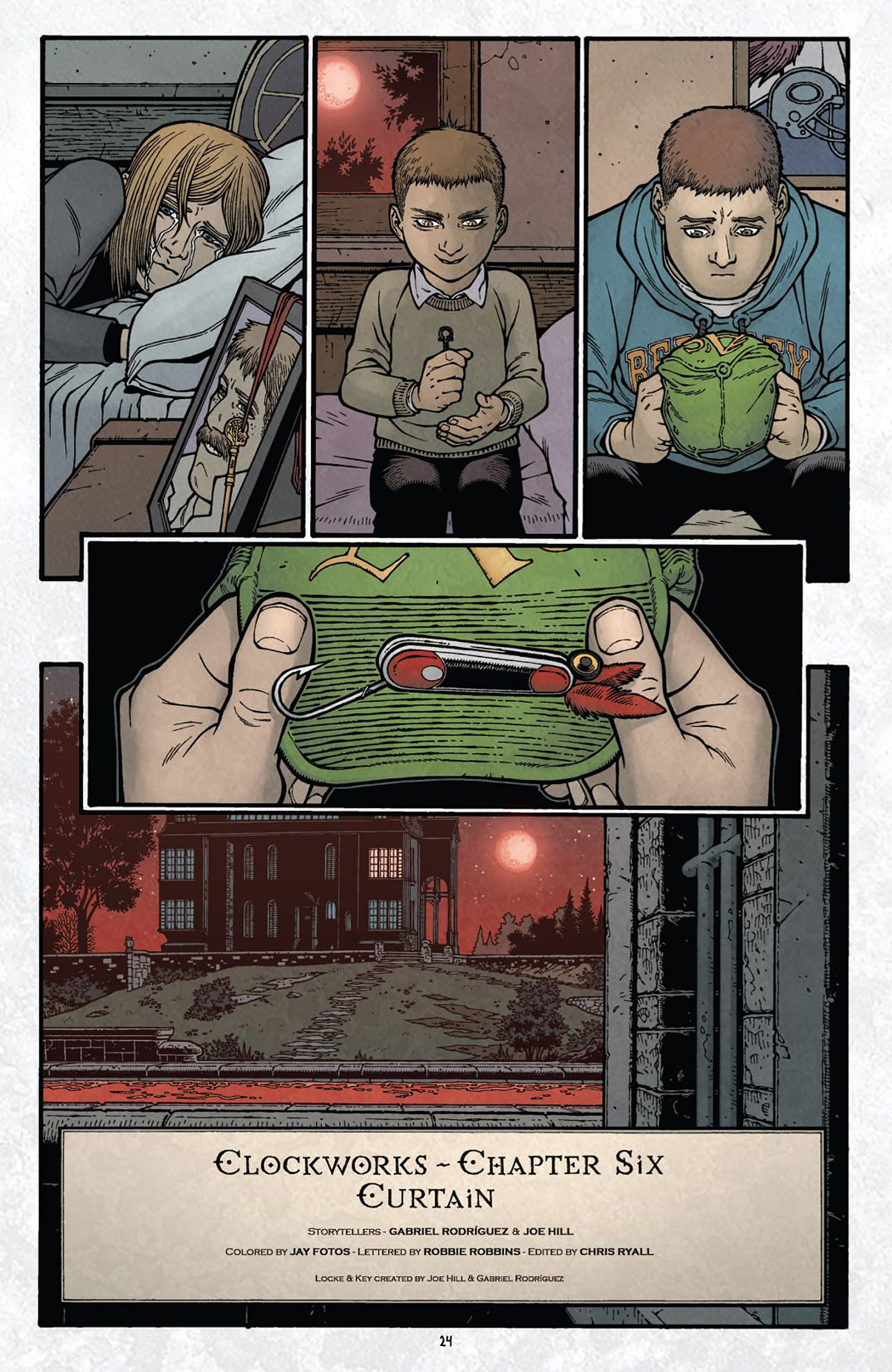 Read online Locke & Key: Clockworks comic -  Issue #6 - 25