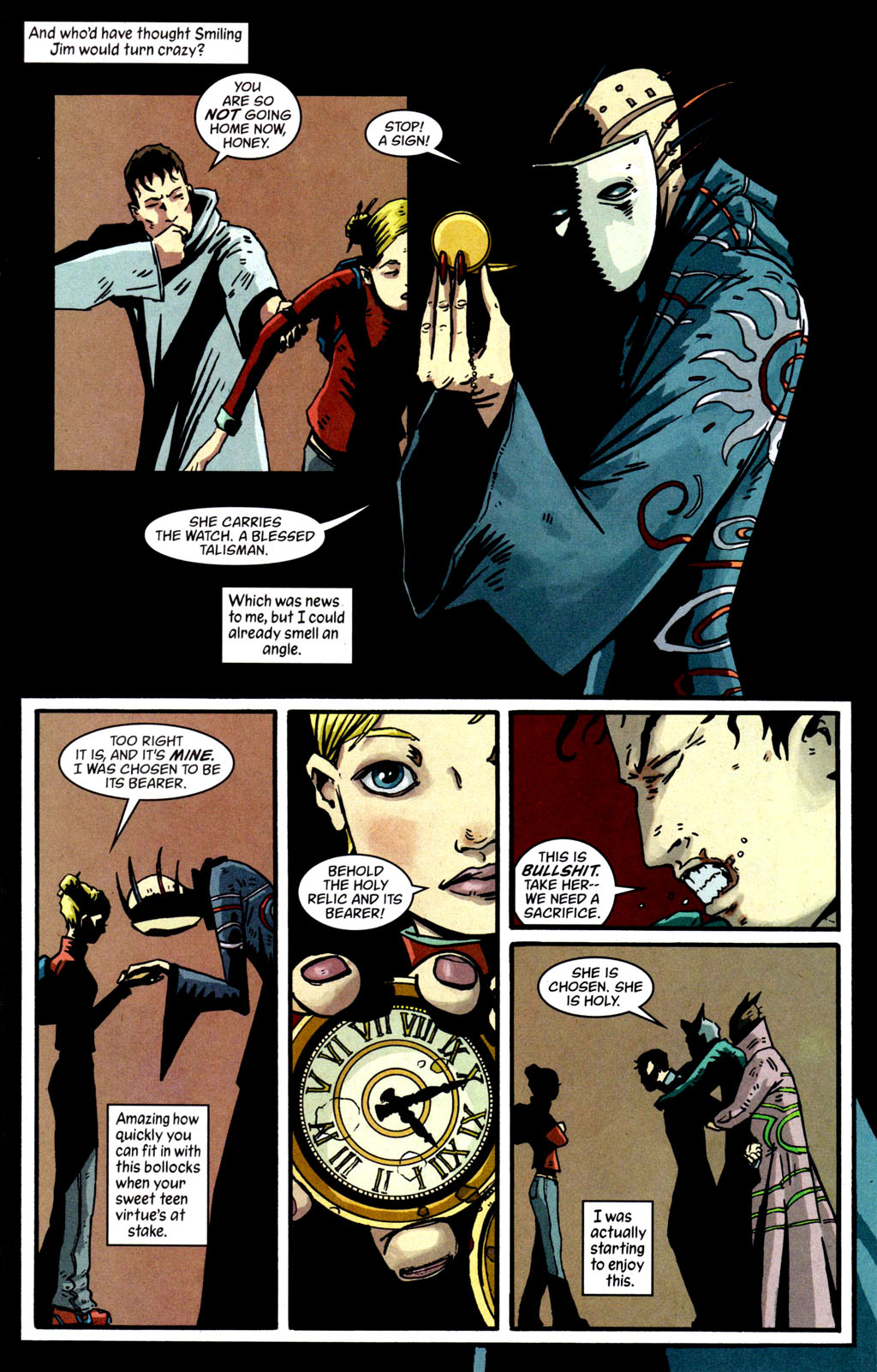 Read online Books of Magick: Life During Wartime comic -  Issue #13 - 14