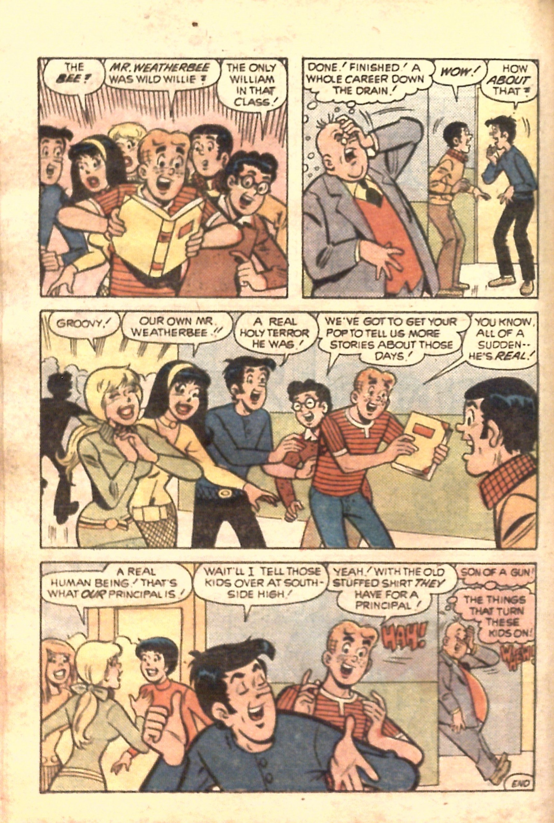 Read online Archie...Archie Andrews, Where Are You? Digest Magazine comic -  Issue #16 - 56