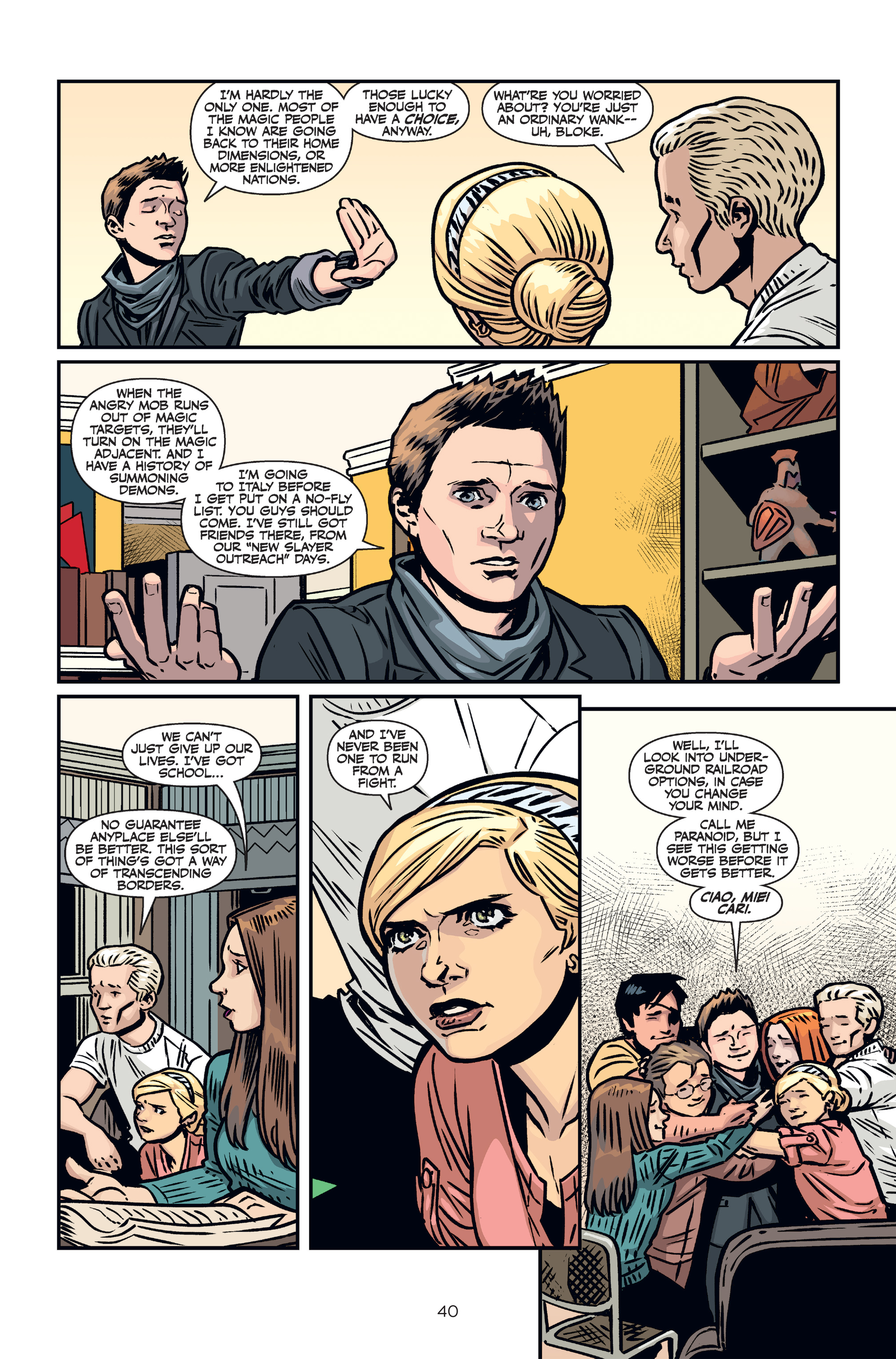 Read online Buffy the Vampire Slayer Season 11 comic -  Issue # _Library Edition (Part 1) - 41