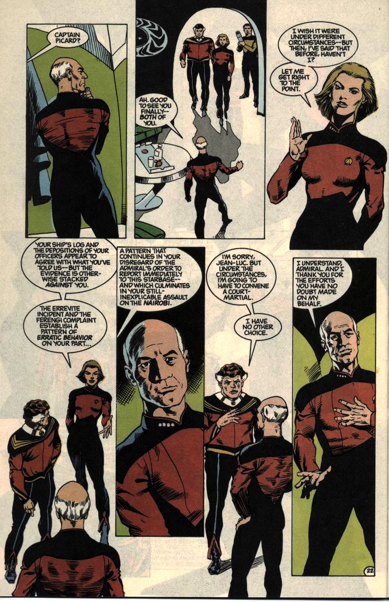 Read online Star Trek: The Next Generation (1989) comic -  Issue #10 - 23