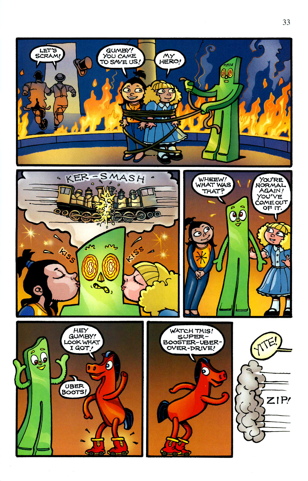 Read online Gumby (2006) comic -  Issue #2 - 35