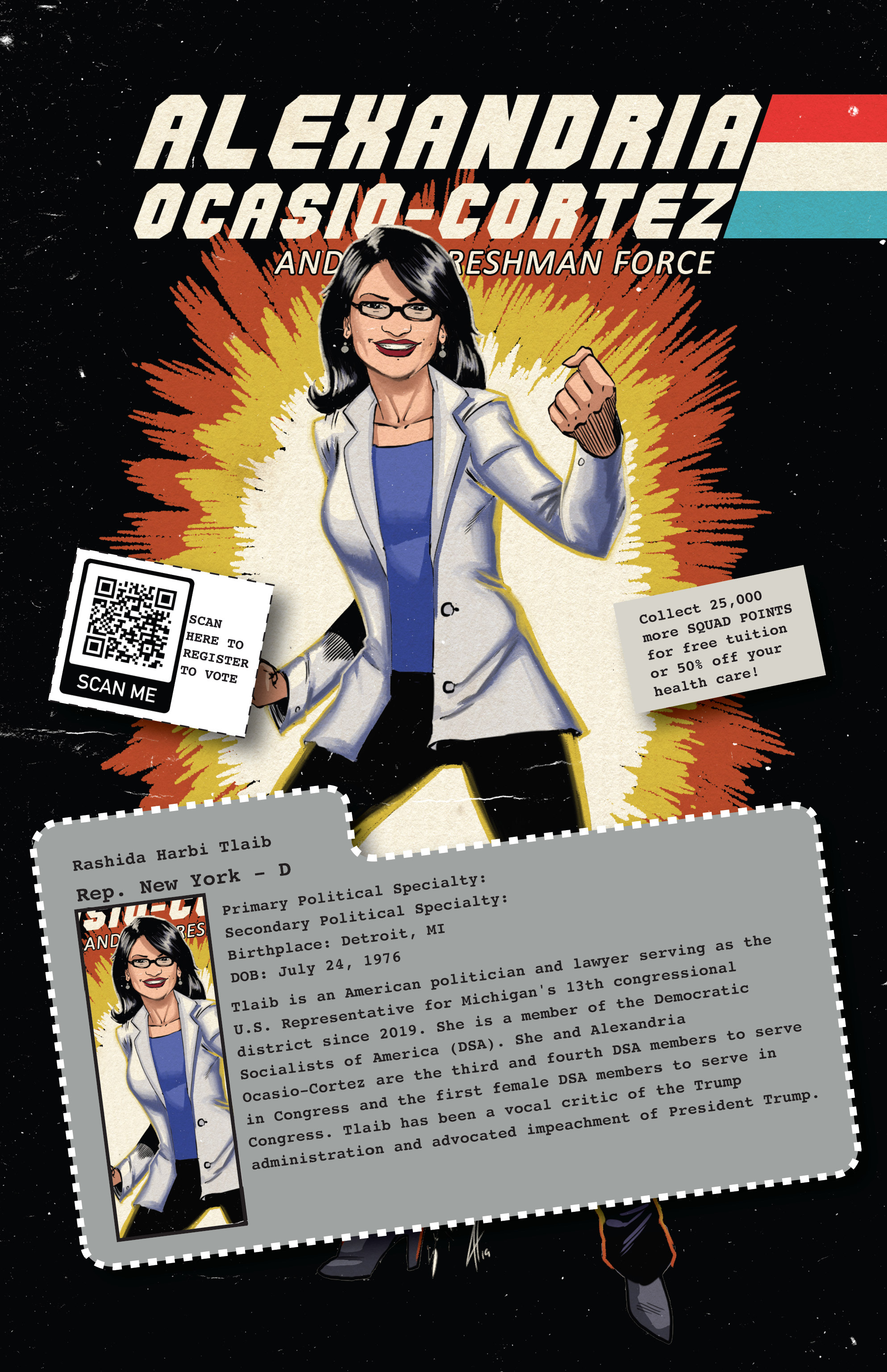 Read online Alexandria Ocasio-Cortez and the Freshman Force: Squad Special comic -  Issue # Full - 16