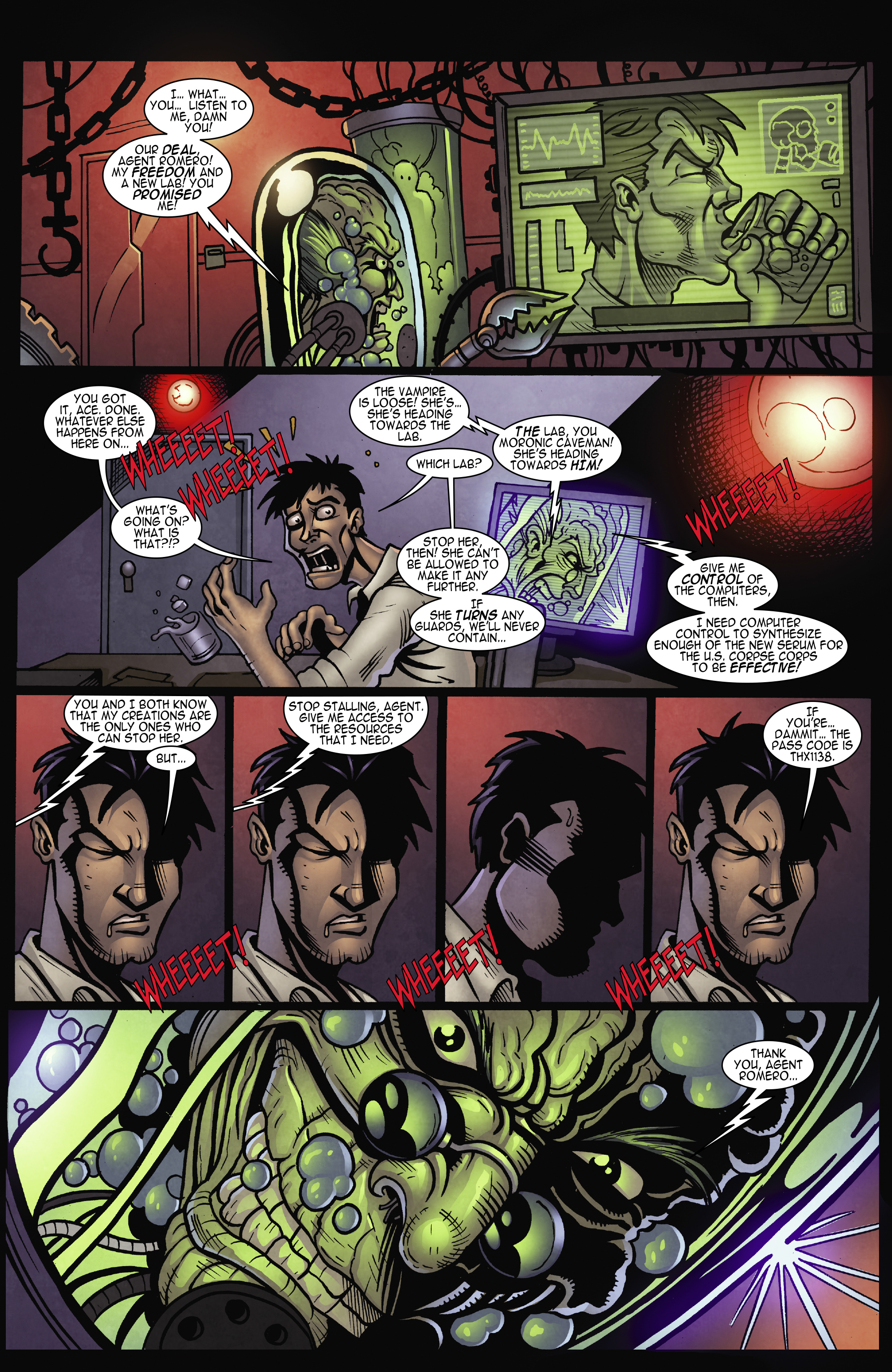 Read online The Living Corpse: Exhumed comic -  Issue #6 - 8