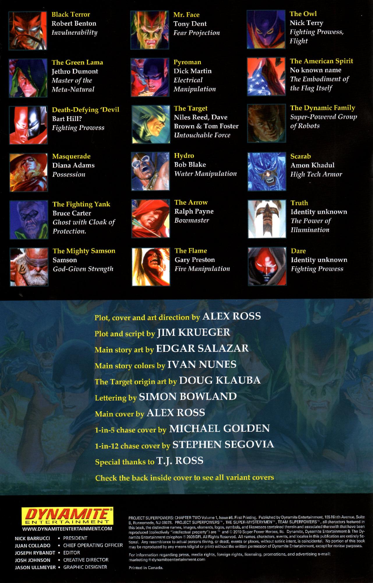 Read online Project Superpowers: Chapter Two comic -  Issue #6 - 2