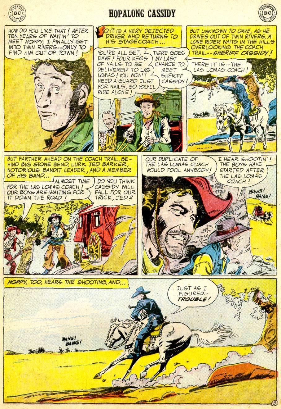 Read online Hopalong Cassidy comic -  Issue #107 - 29