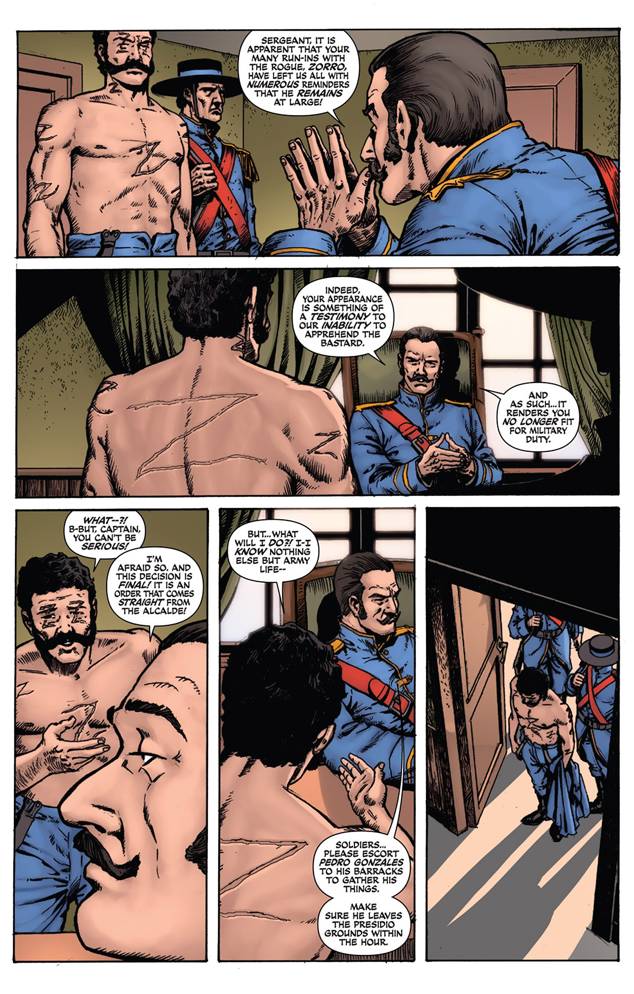 Read online Zorro Rides Again comic -  Issue #6 - 19